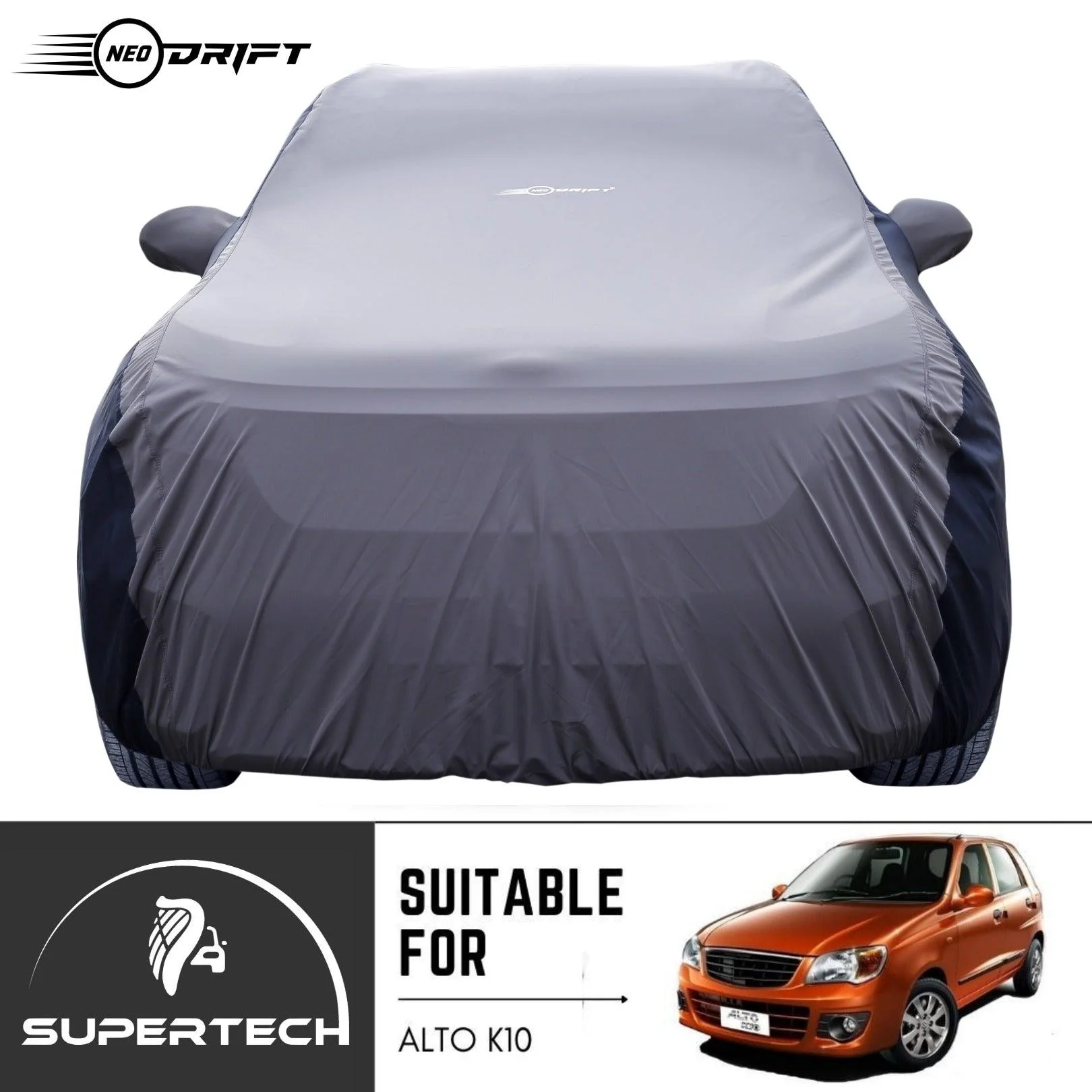 Neodrift - Car Cover for HATCHBACK Maruti Suzuki Alto K10 - Image 15