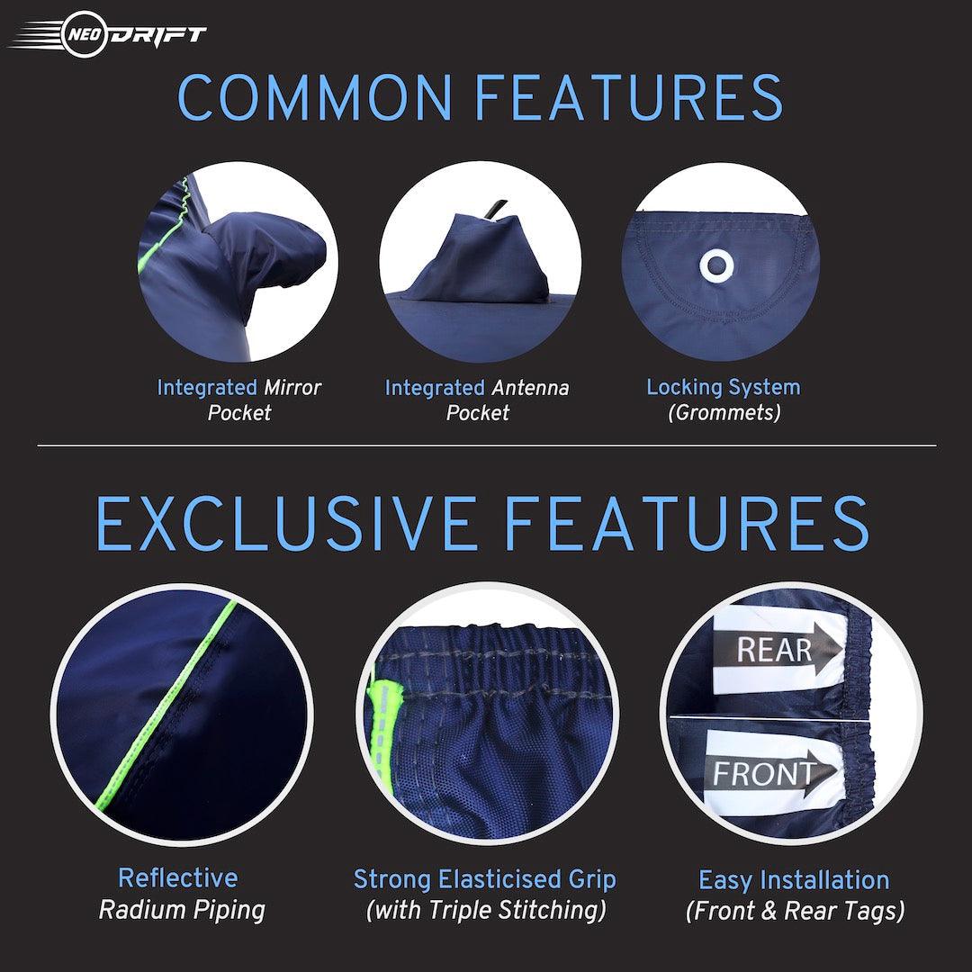 Neodrift - Car Cover for HATCHBACK Maruti Suzuki Alto LX - Image 40