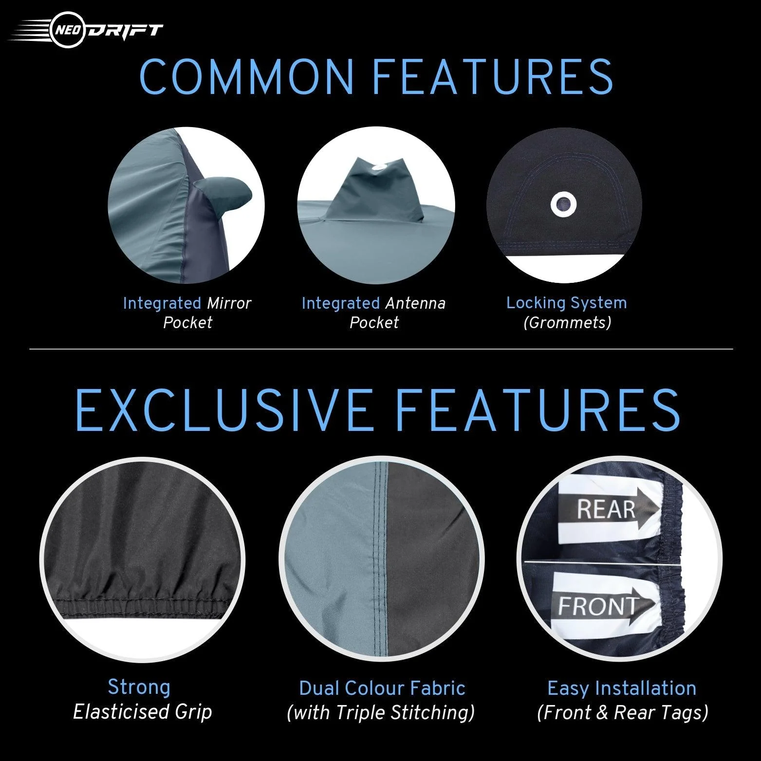 Neodrift - Car Cover for SEDAN Audi A3 - Image 73