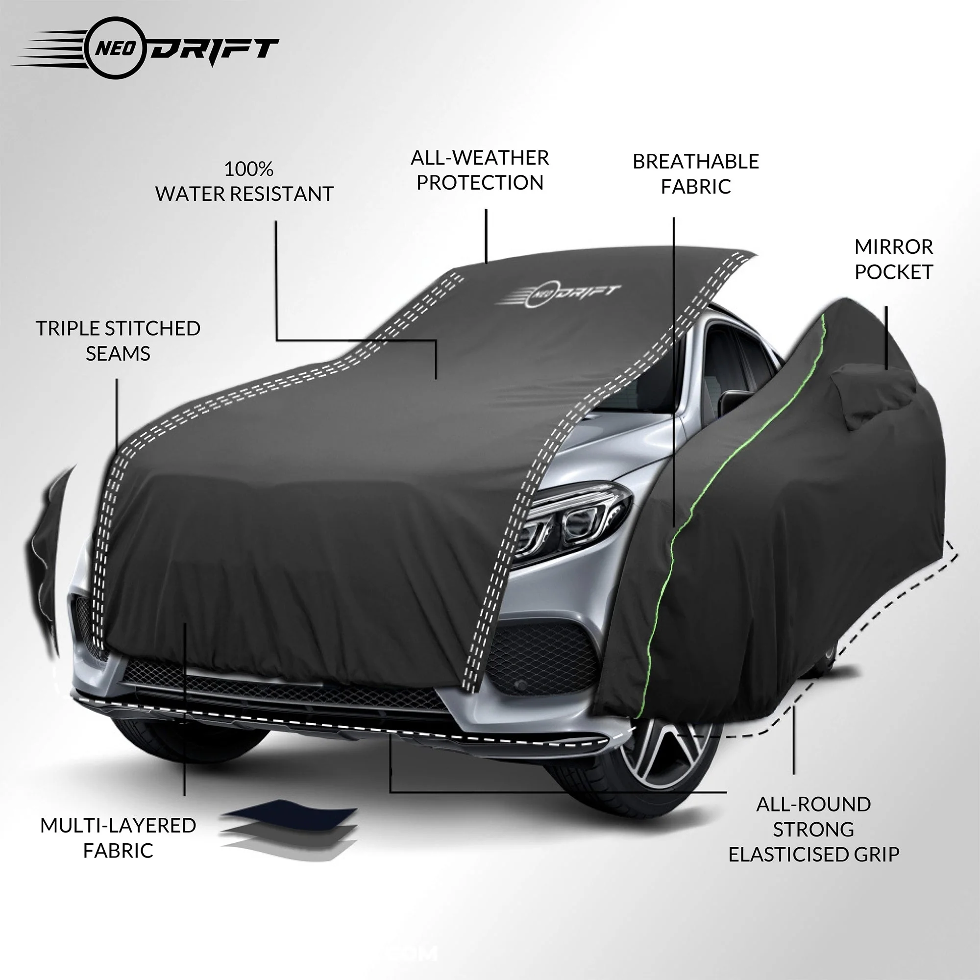 Neodrift - Car Cover for SEDAN Audi A3 - Image 97