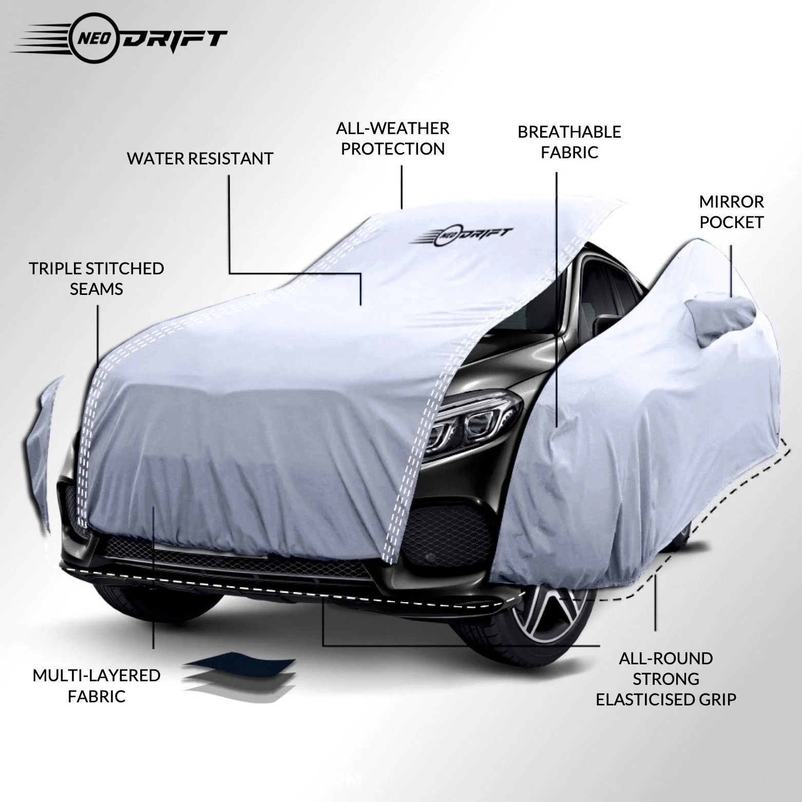 Neodrift - Car Cover for SEDAN Audi A6 - Image 51