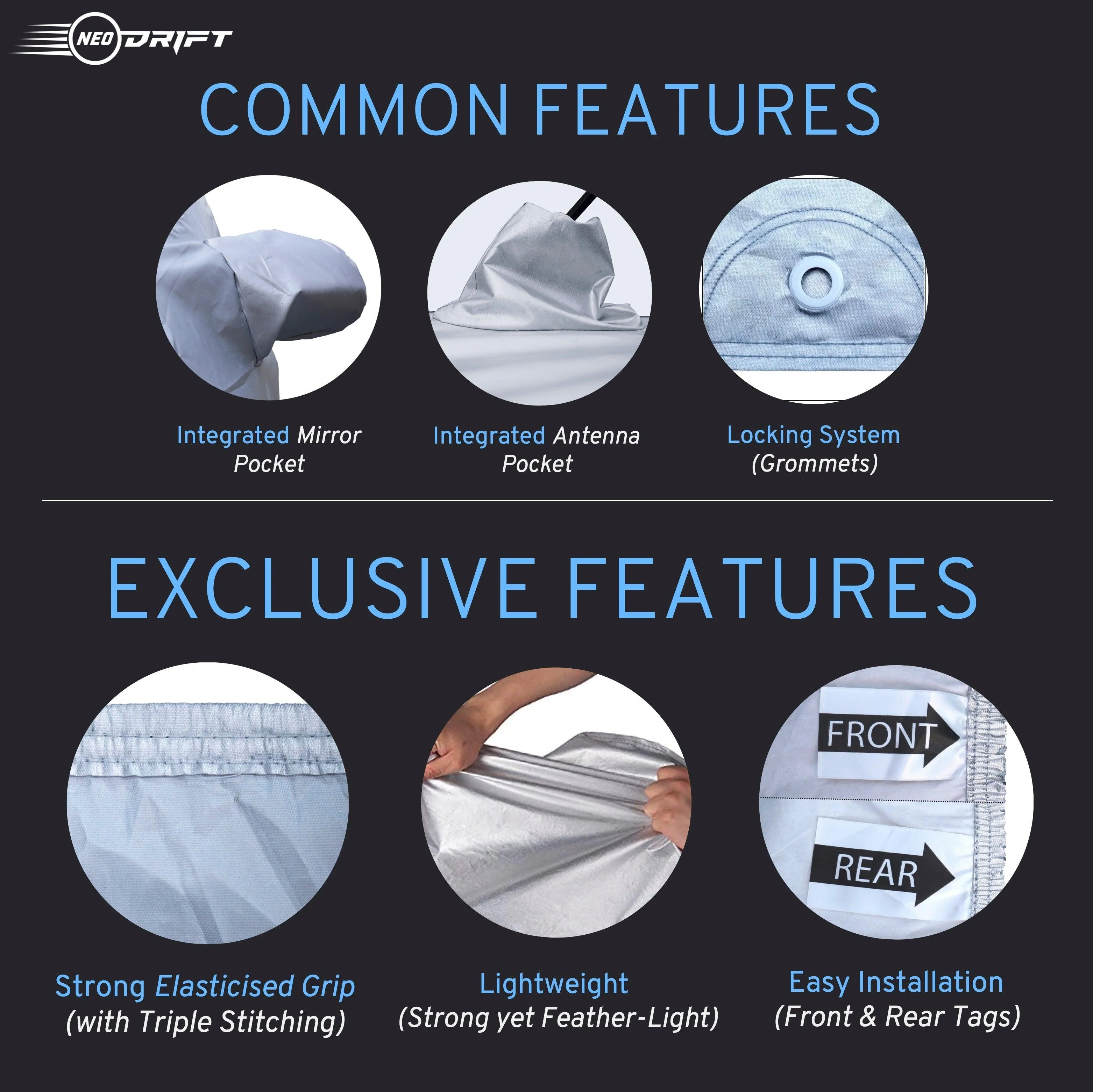 Neodrift - Car Cover for SEDAN Audi A6 - Image 53