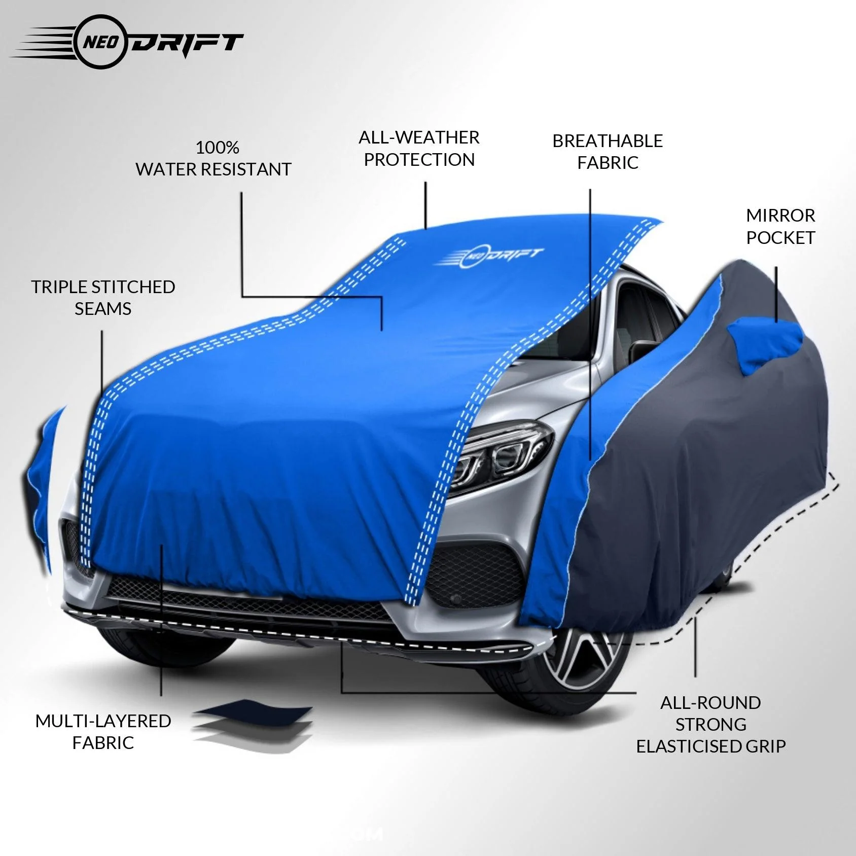 Neodrift - Car Cover for SEDAN BMW 2 Series - Image 64