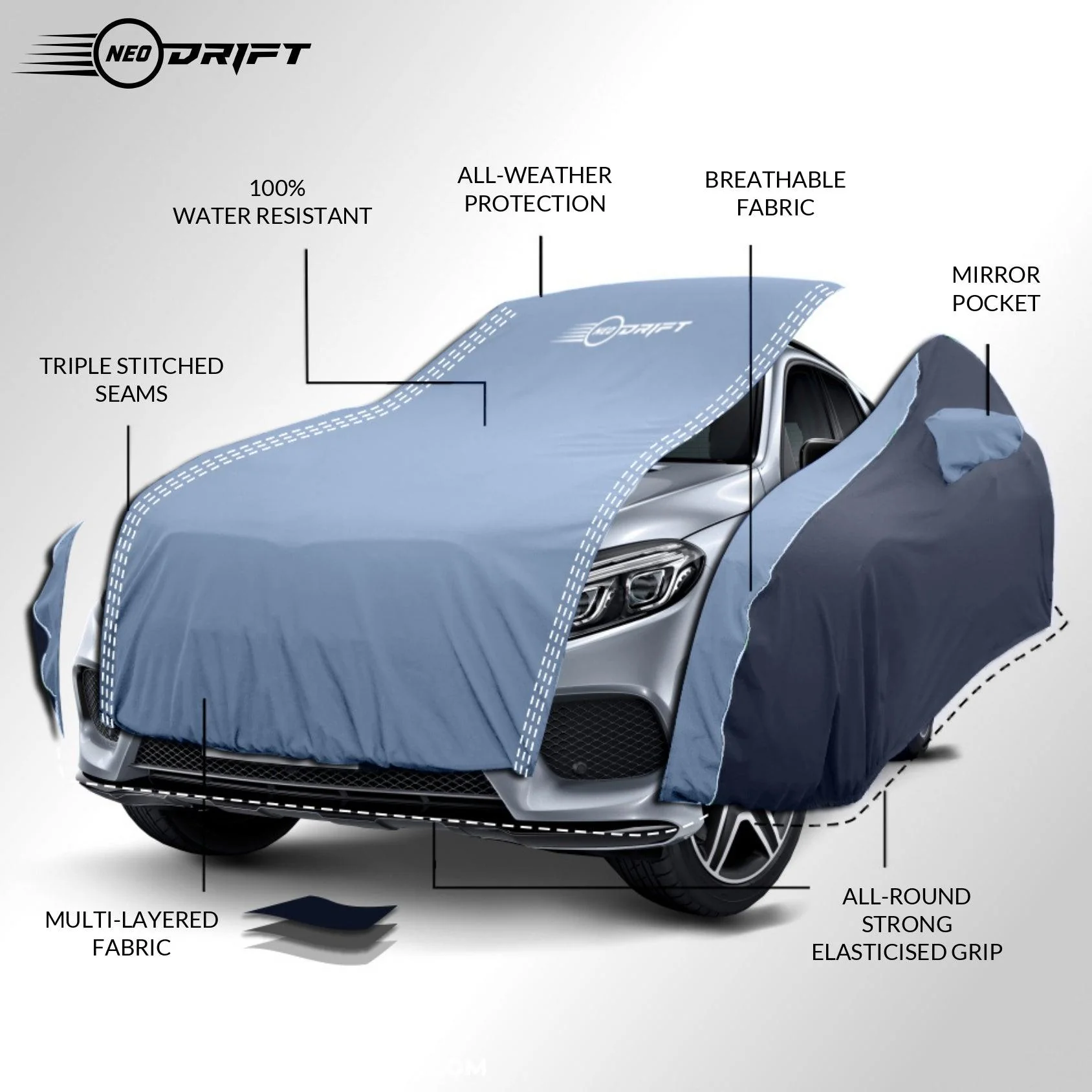 Neodrift - Car Cover for SEDAN BMW 2 Series - Image 85