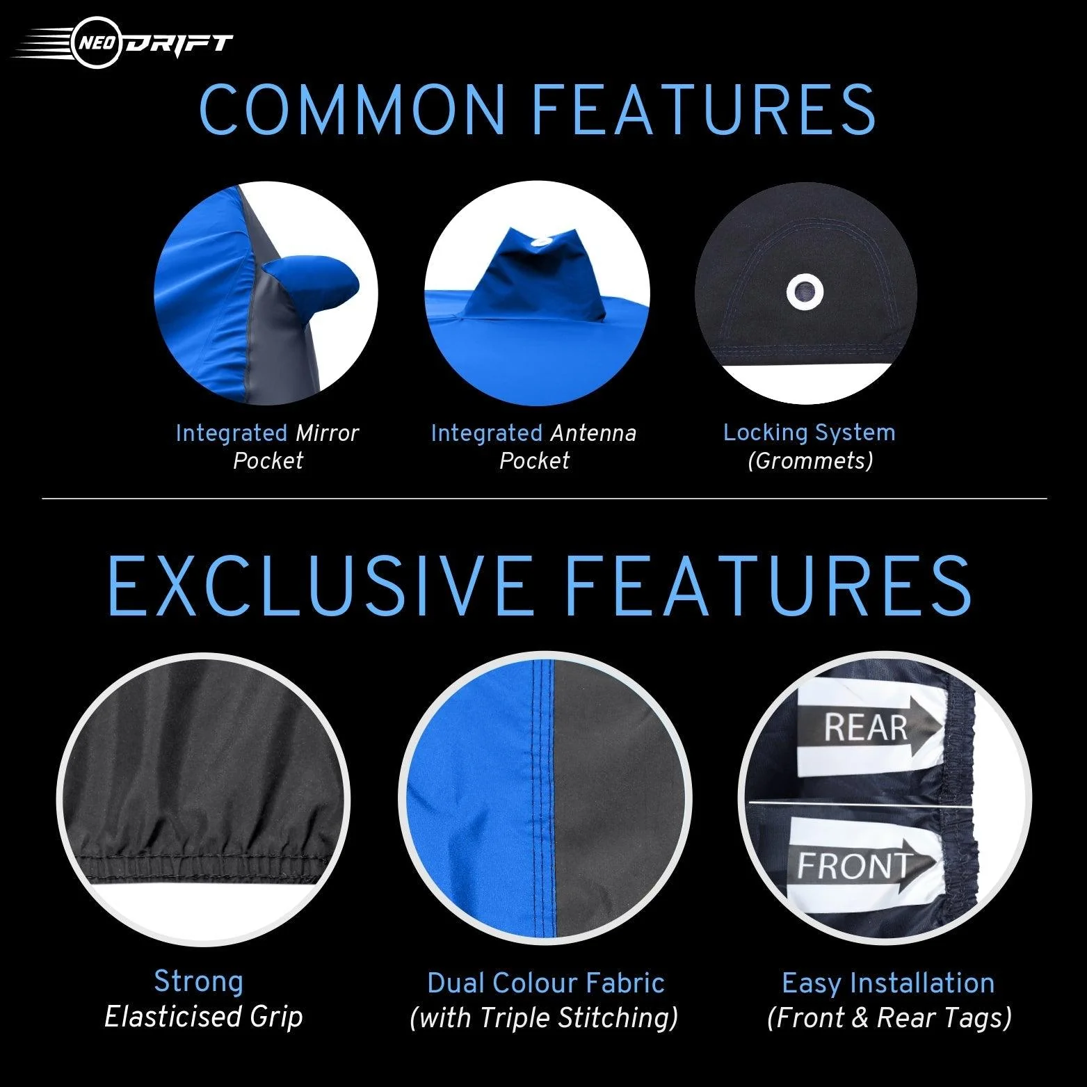 Neodrift - Car Cover for SEDAN BMW 6 SERIES GT - Image 66