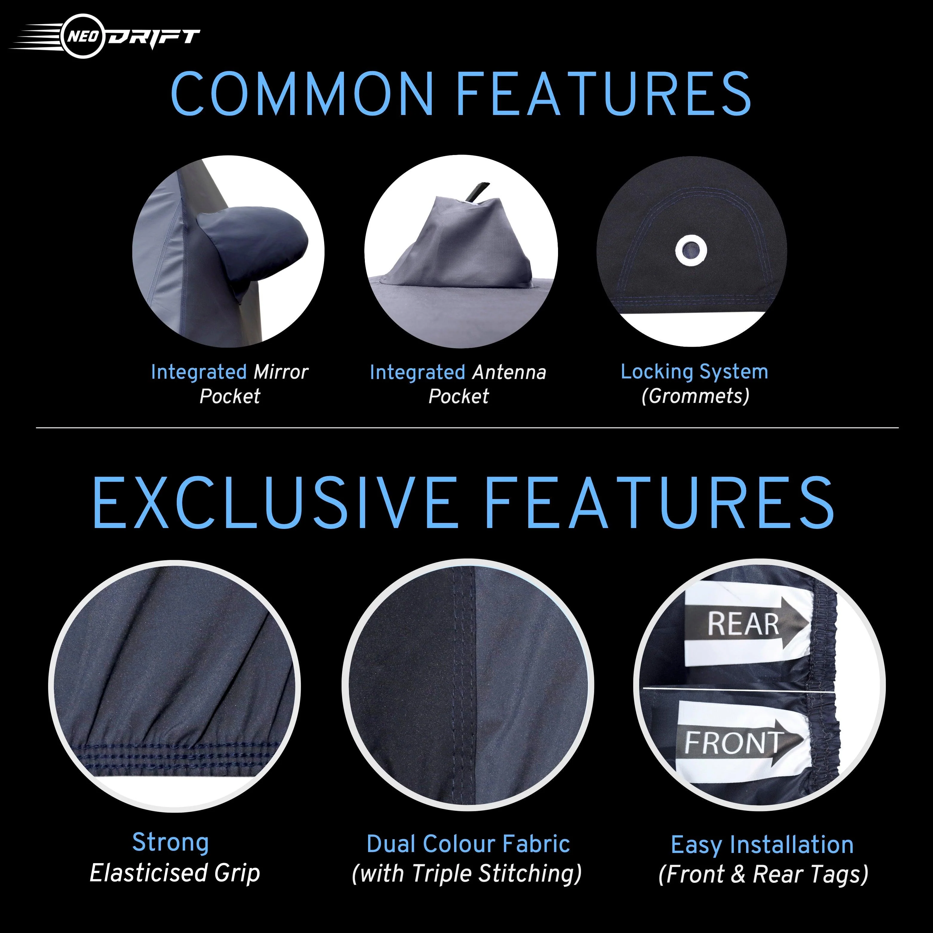 Neodrift - Car Cover for SEDAN Ford Aspire - Image 32