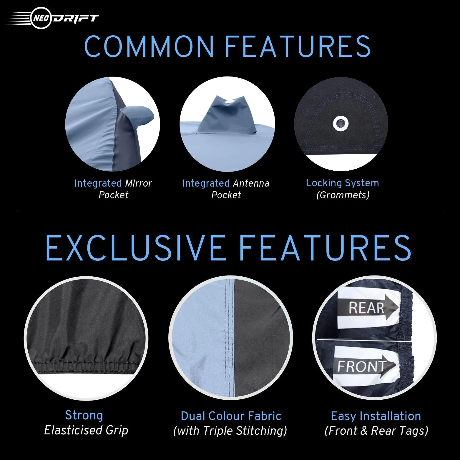 Neodrift - Car Cover for SEDAN Ford Aspire - Image 86