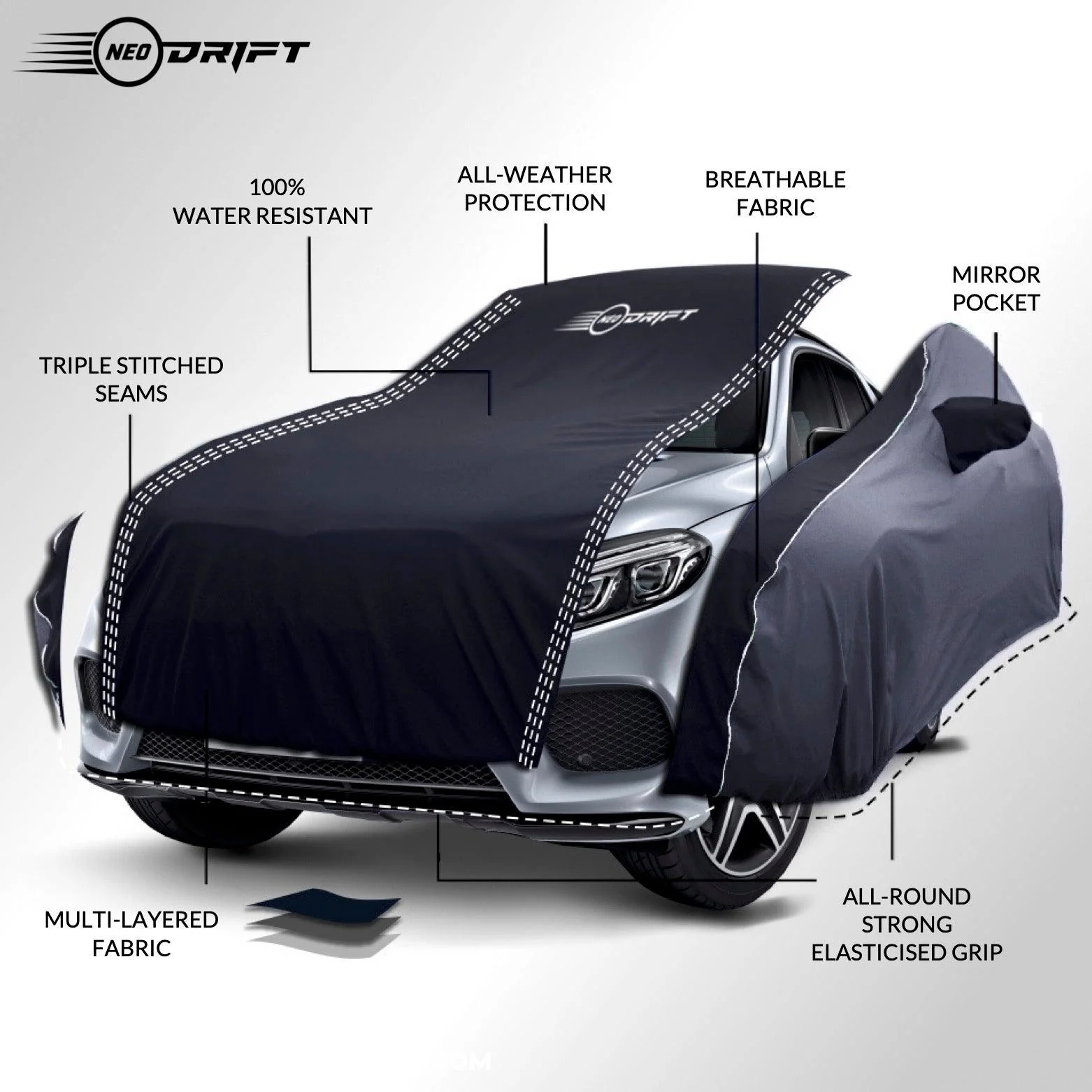 Neodrift - Car Cover for SUV Audi Q7 - Image 24