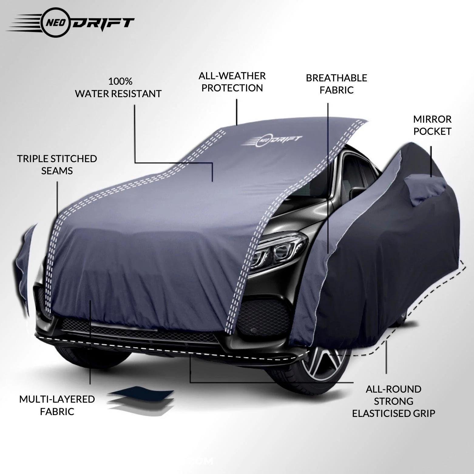 Neodrift - Car Cover for SUV Audi Q7 - Image 31