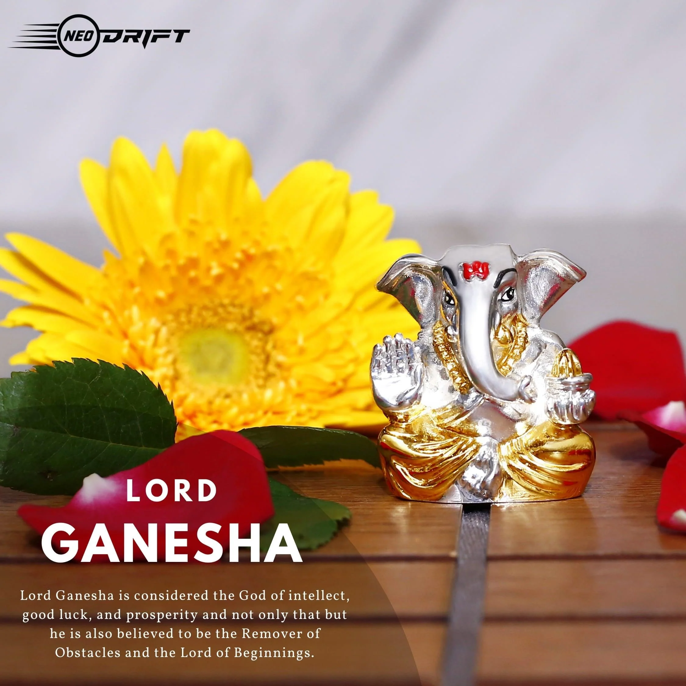 Neodrift Car Dashboard Ganesha Idols - Image 23