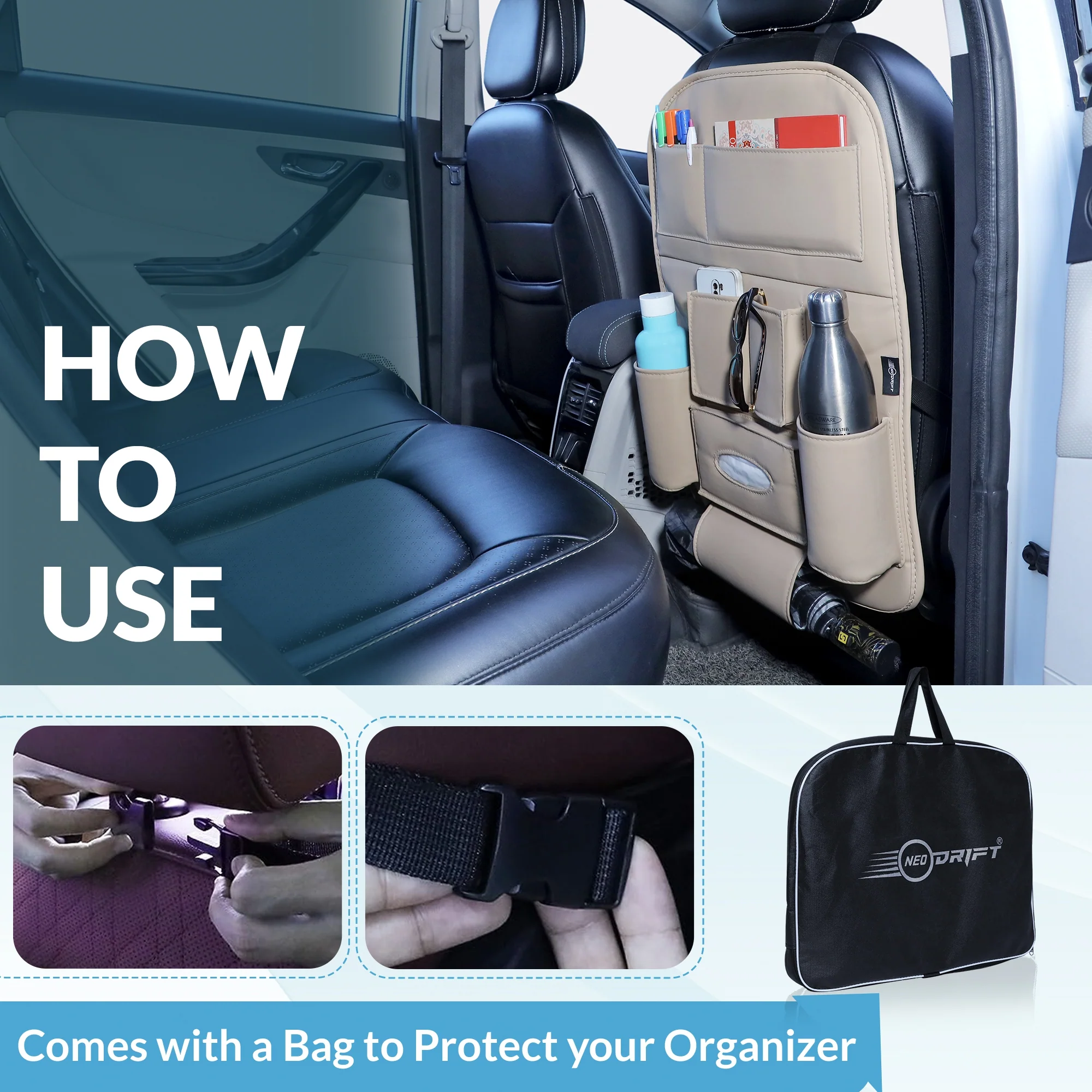 Neodrift Car Seat Organizer - Image 24