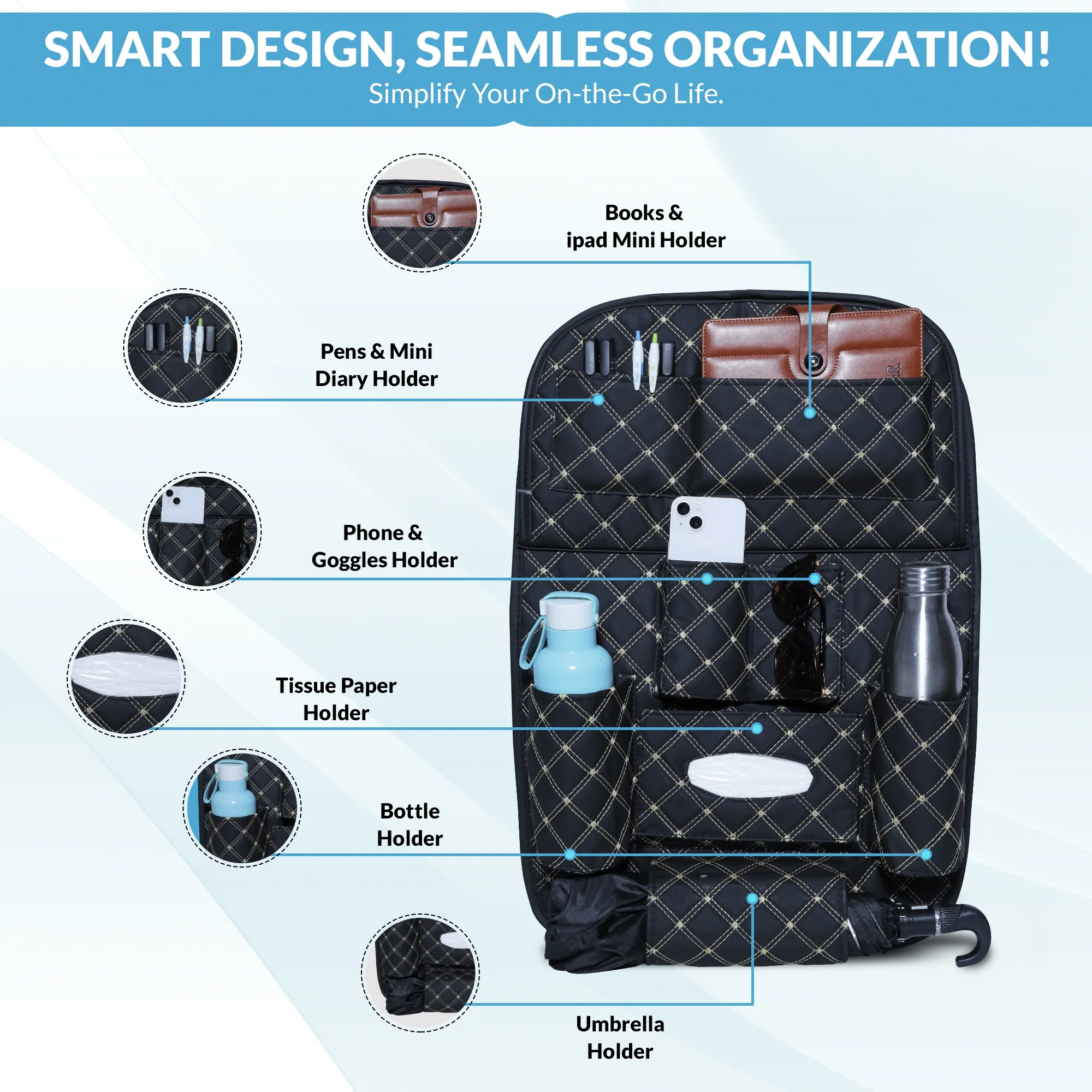 Neodrift Car Seat Organizer - Image 44