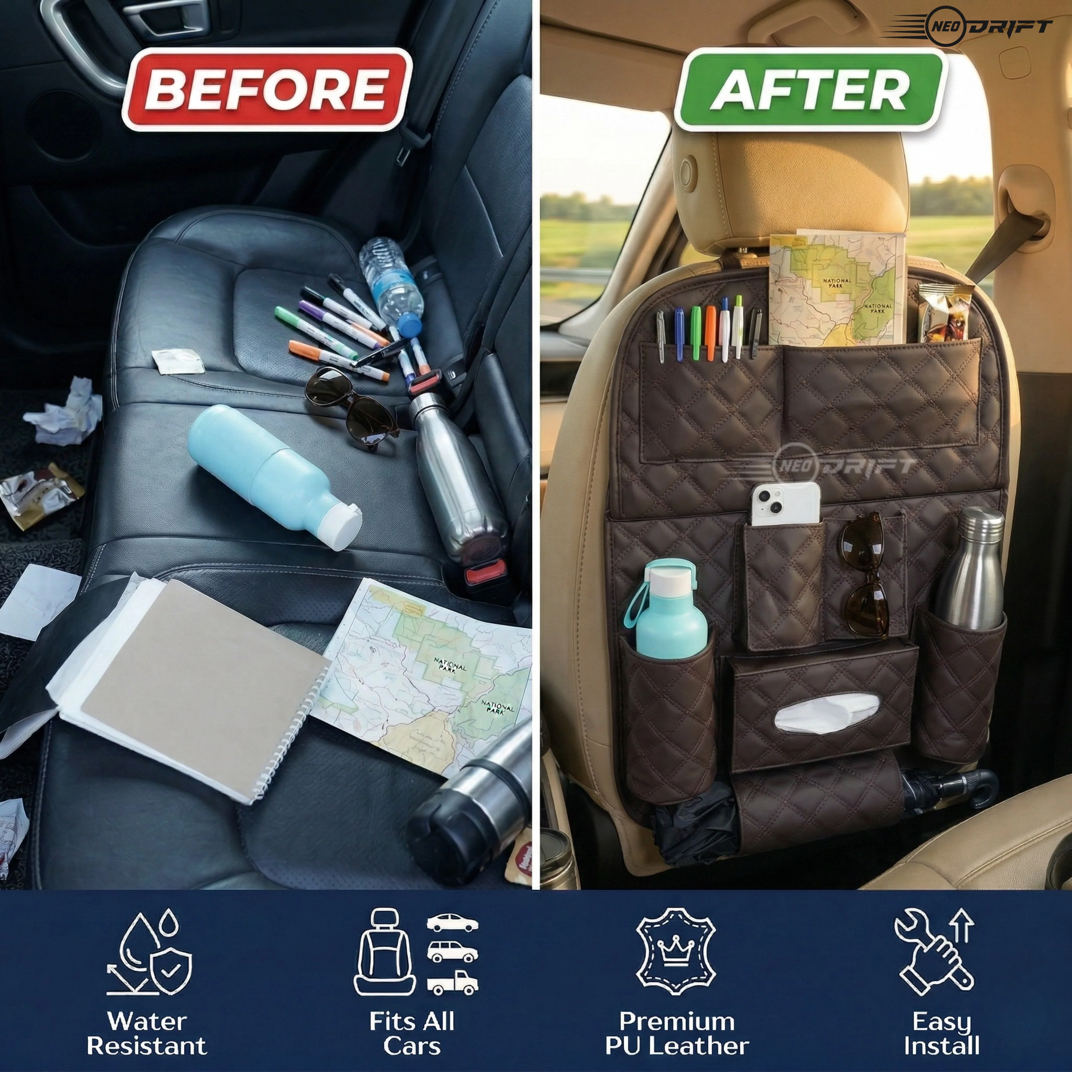 Neodrift Car Seat Organizer - Image 48