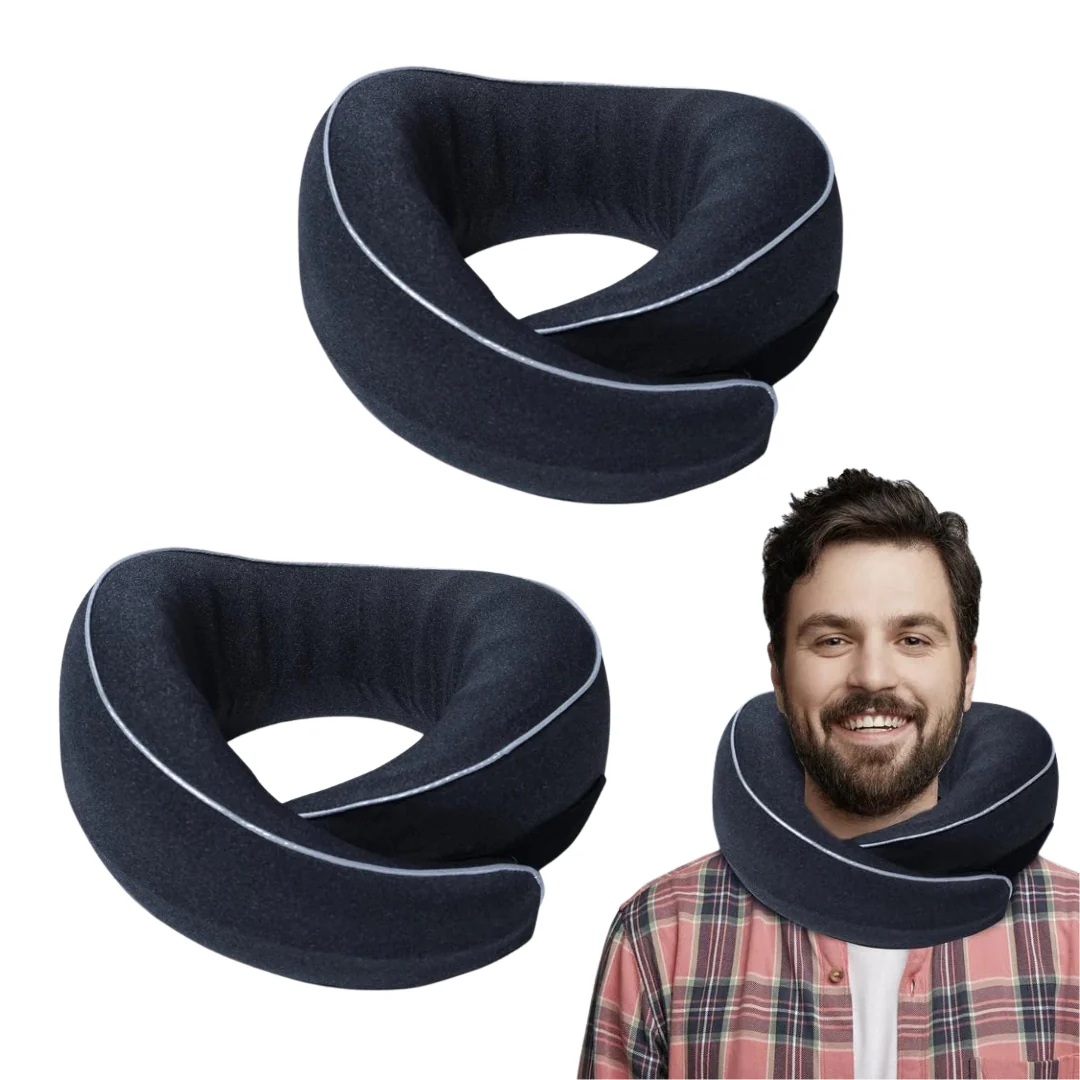 Neodrift Travel Pillow Cushions for Comfortable Sleep & Neck Support (Car, Plane) - Image 75