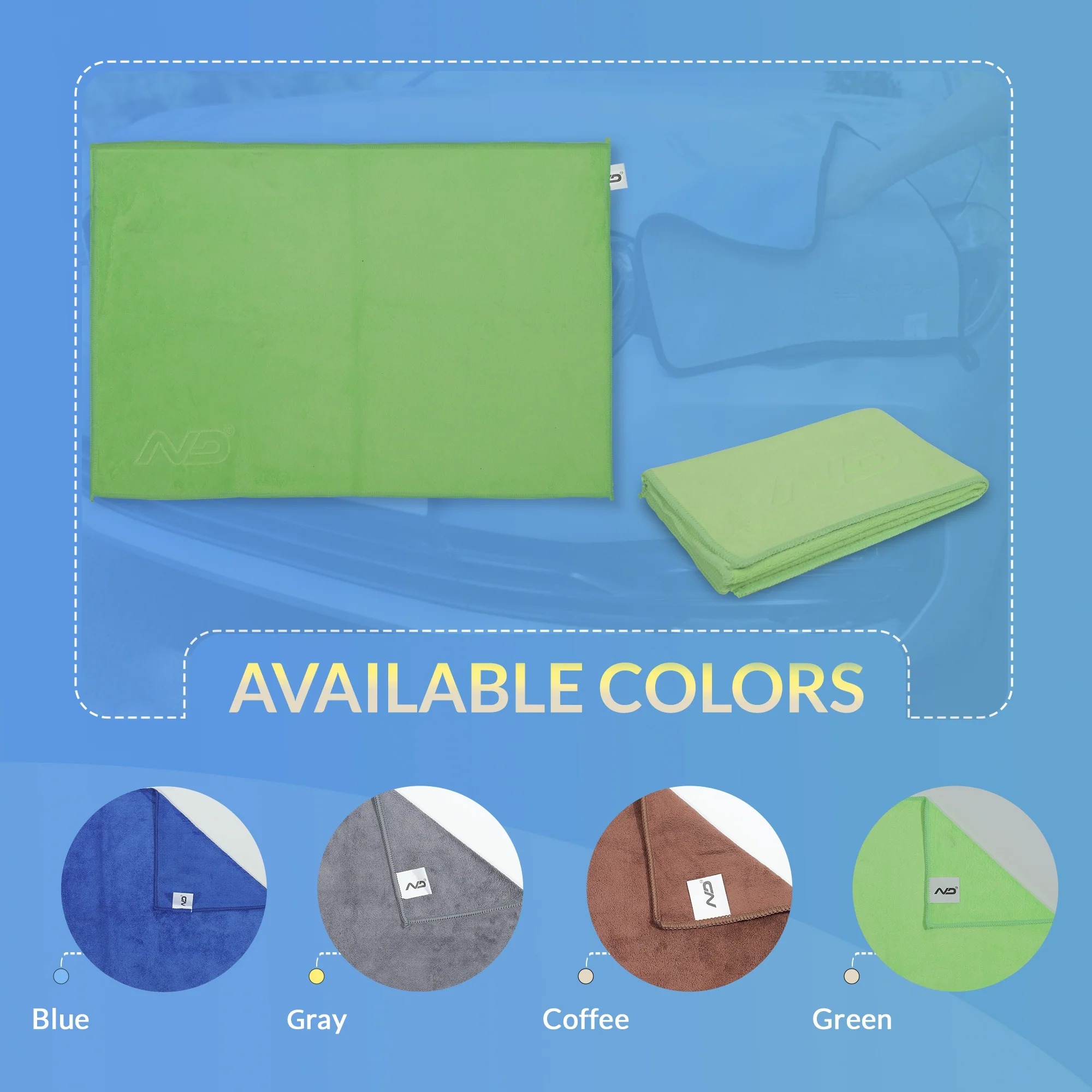 Neodrift - 400 GSM Premium Microfiber Cloth - Image 39