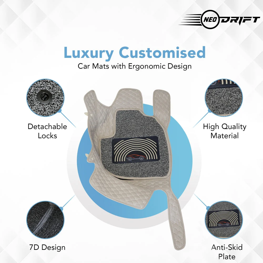 Neodrift - Car 7D Floor Mats for Citroen C3 - Regular (Set of 4) - Image 47