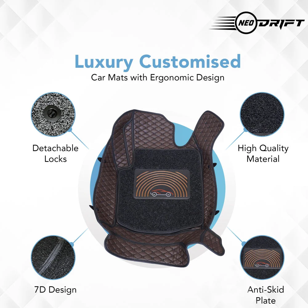 Neodrift - Car 7D Floor Mats for Hyundai Creta - Regular (Set of 4) - Image 42