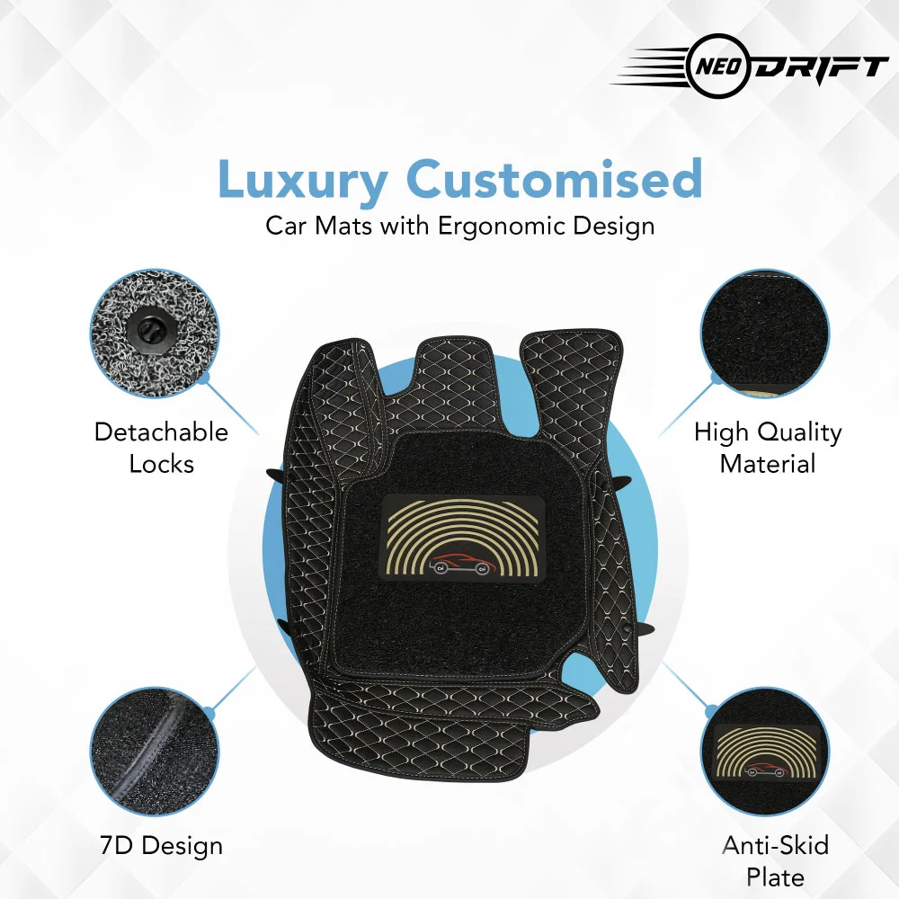 Neodrift - Car 7D Floor Mats for Hyundai i10 Grand Nios - Regular (Set of 4) - Image 12