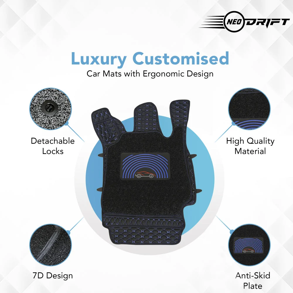 Neodrift - Car 7D Floor Mats for Maruti Suzuki Grand Vitara - Regular (Set of 4) - Image 17