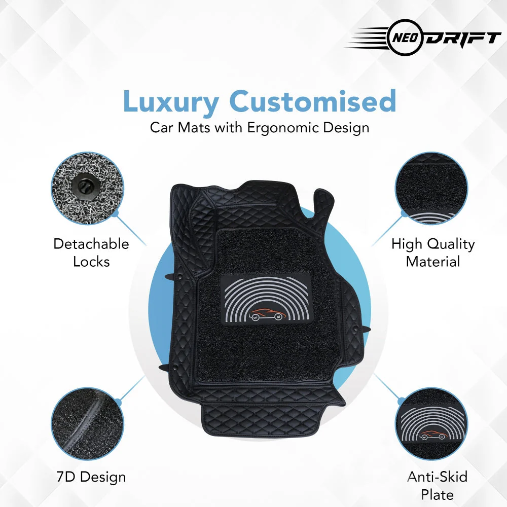 Neodrift - Car 7D Floor Mats for Kia Carens - Regular (Set of 6) - Image 52