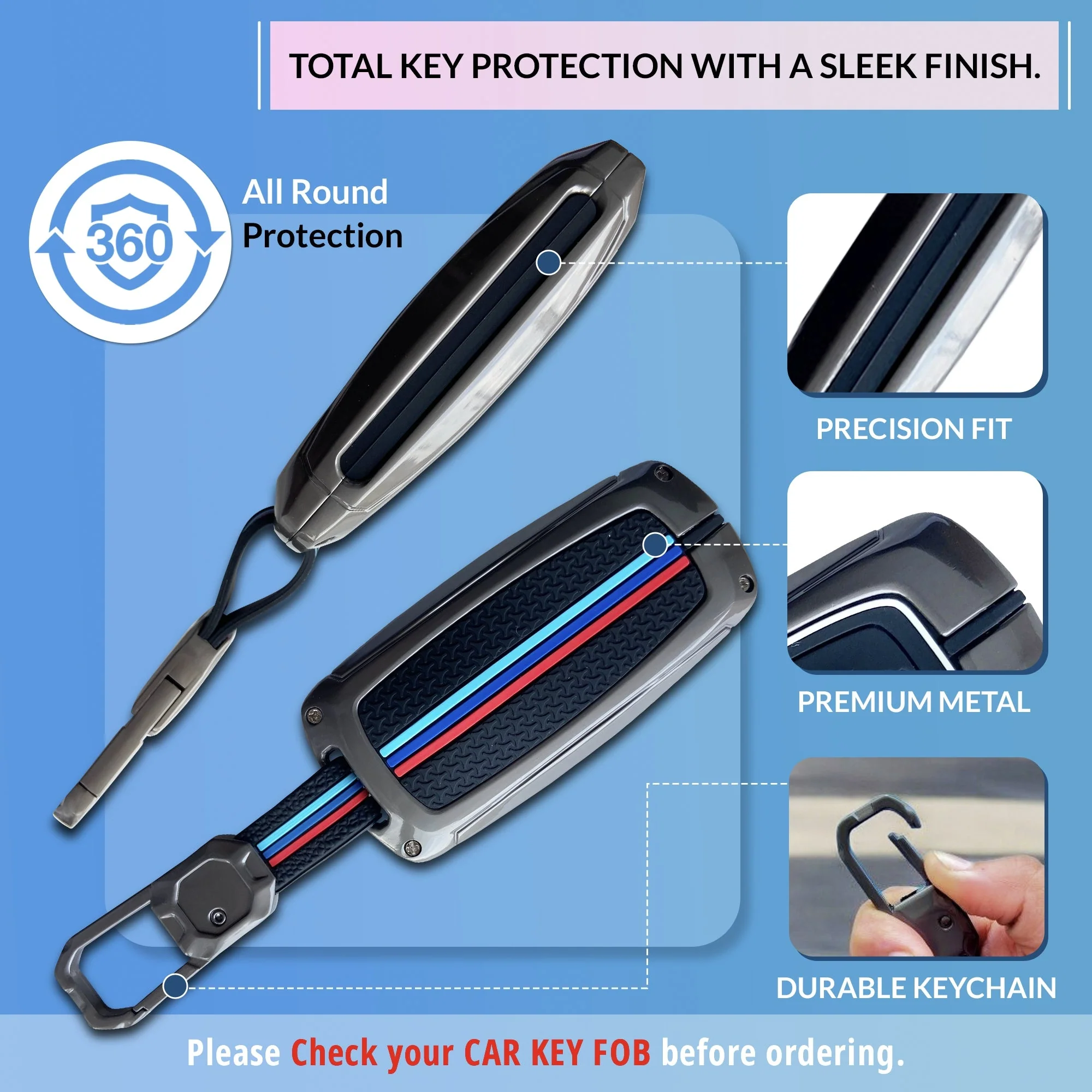 Neodrift 'KeyShield' Key Cover for Ford Figo - Image 8