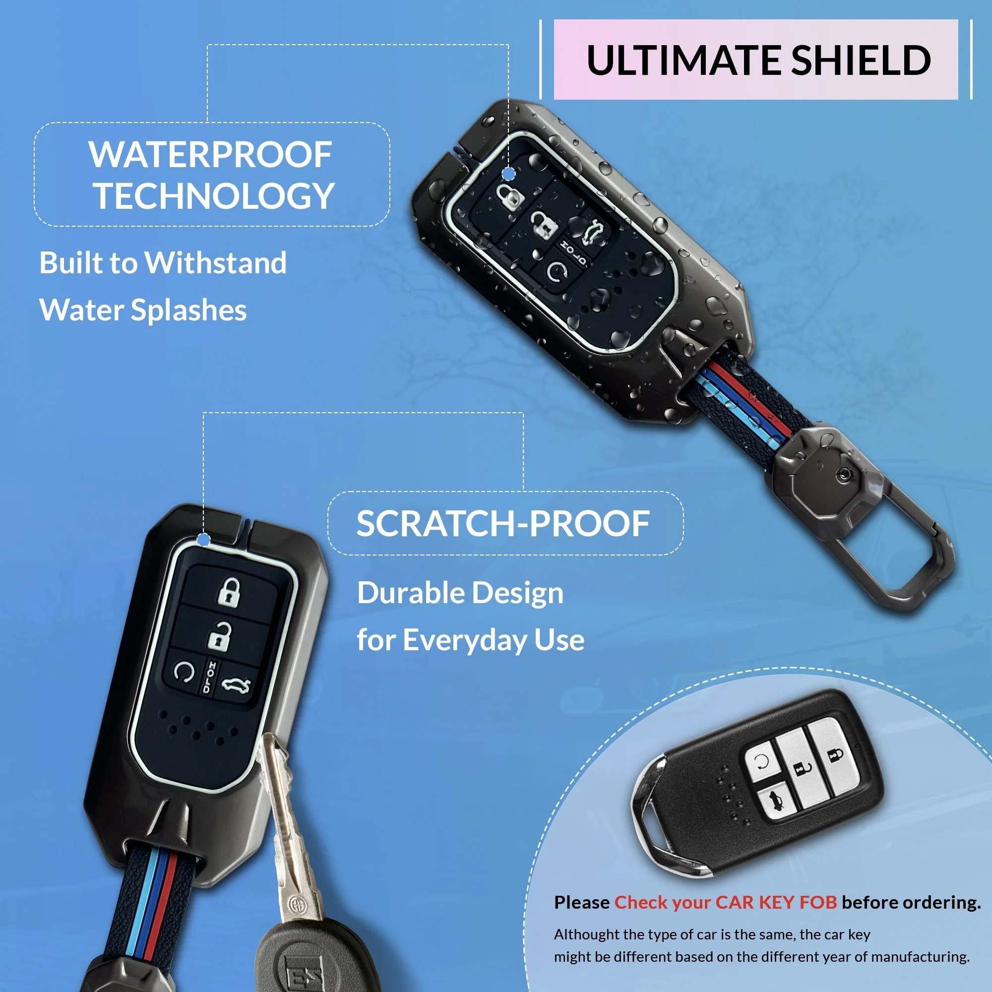 Neodrift 'KeyShield' Key Cover for Honda Accord - Image 9