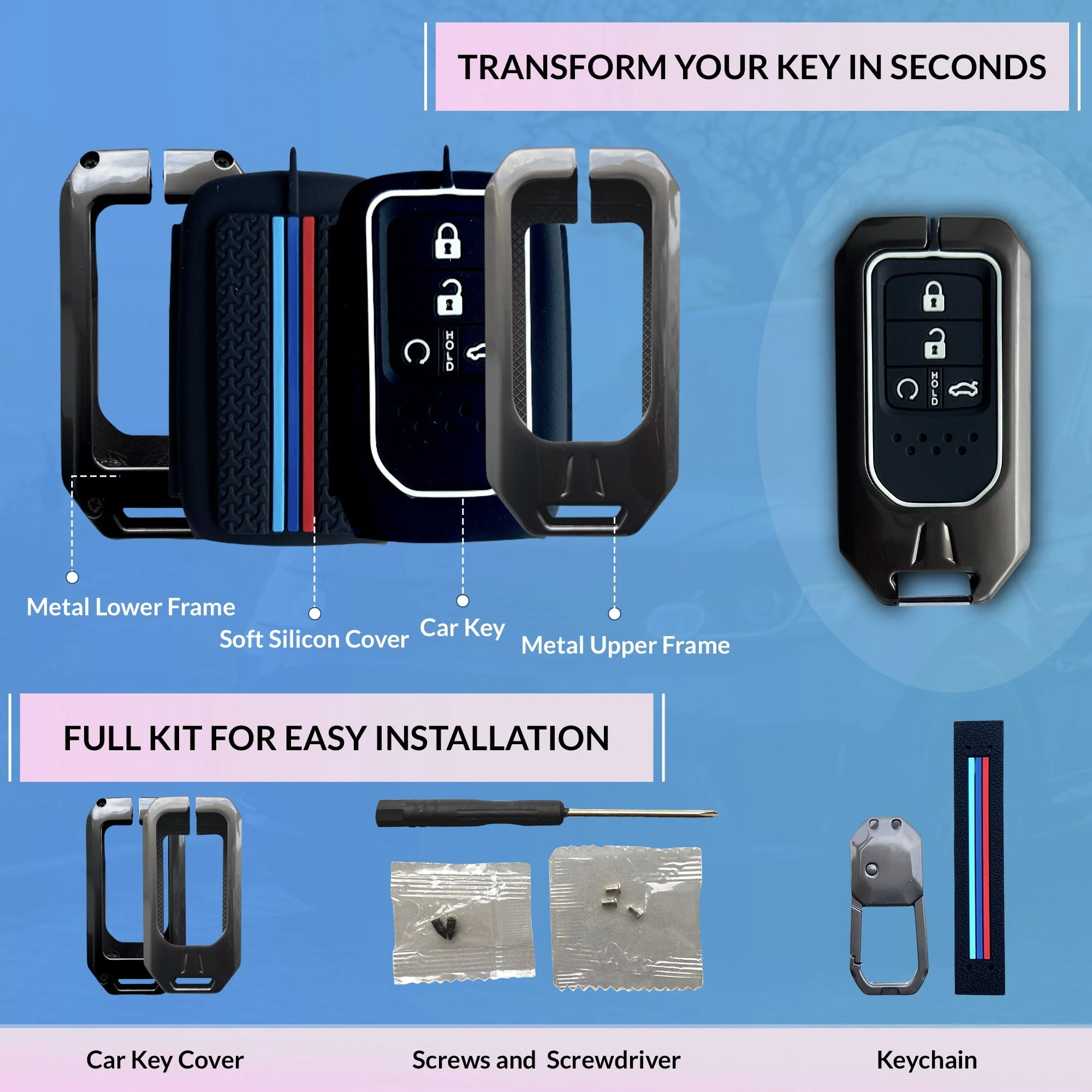 Neodrift 'KeyShield' Key Cover for Honda BRV - Image 12
