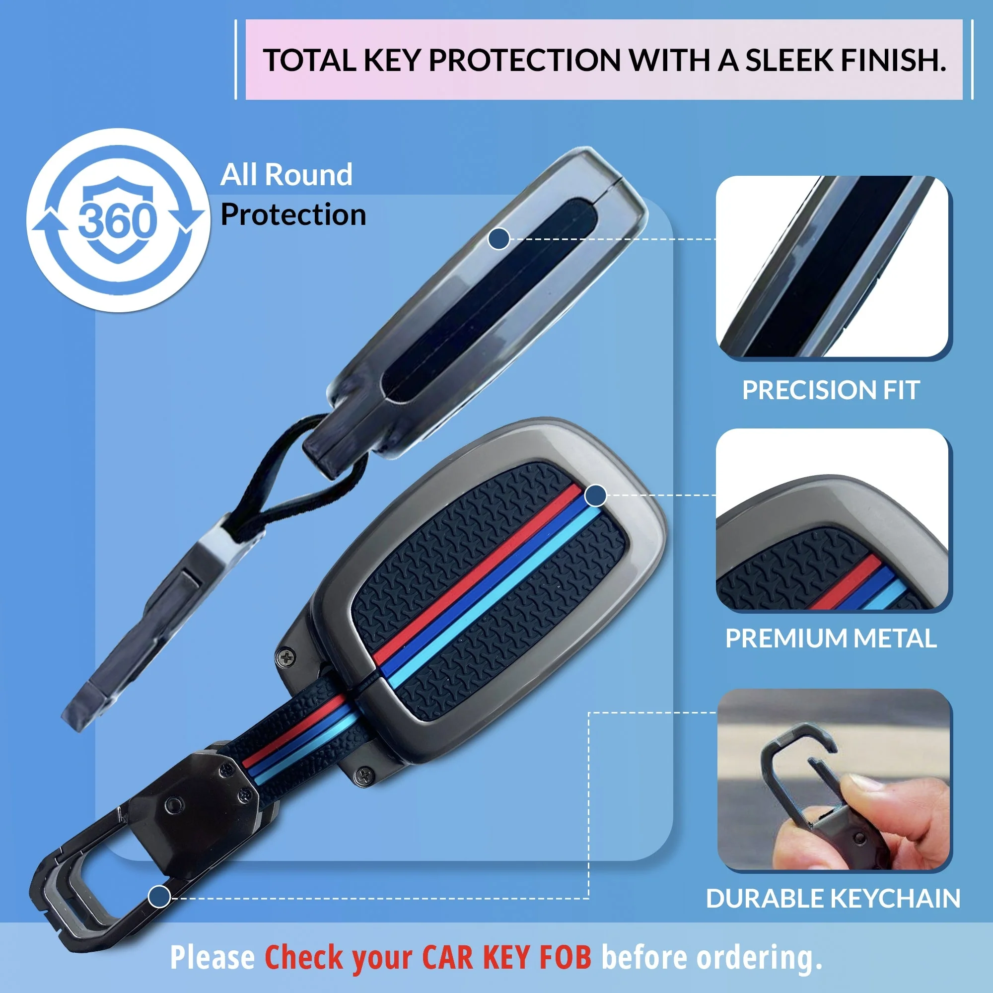 Neodrift 'KeyShield' Key Cover for Hyundai Xcent - Image 14