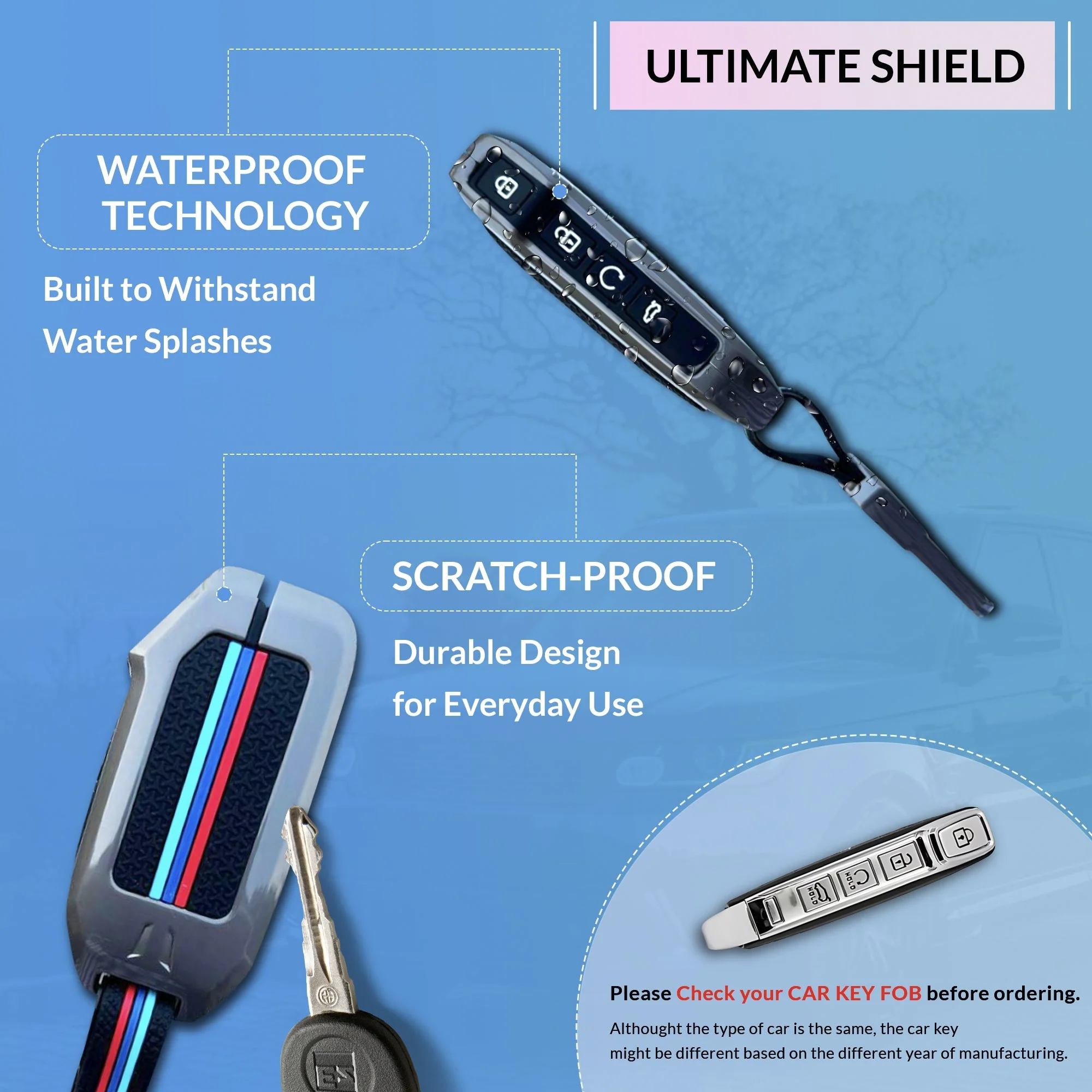Neodrift 'KeyShield' Key Cover for Kia Seltos - Image 3