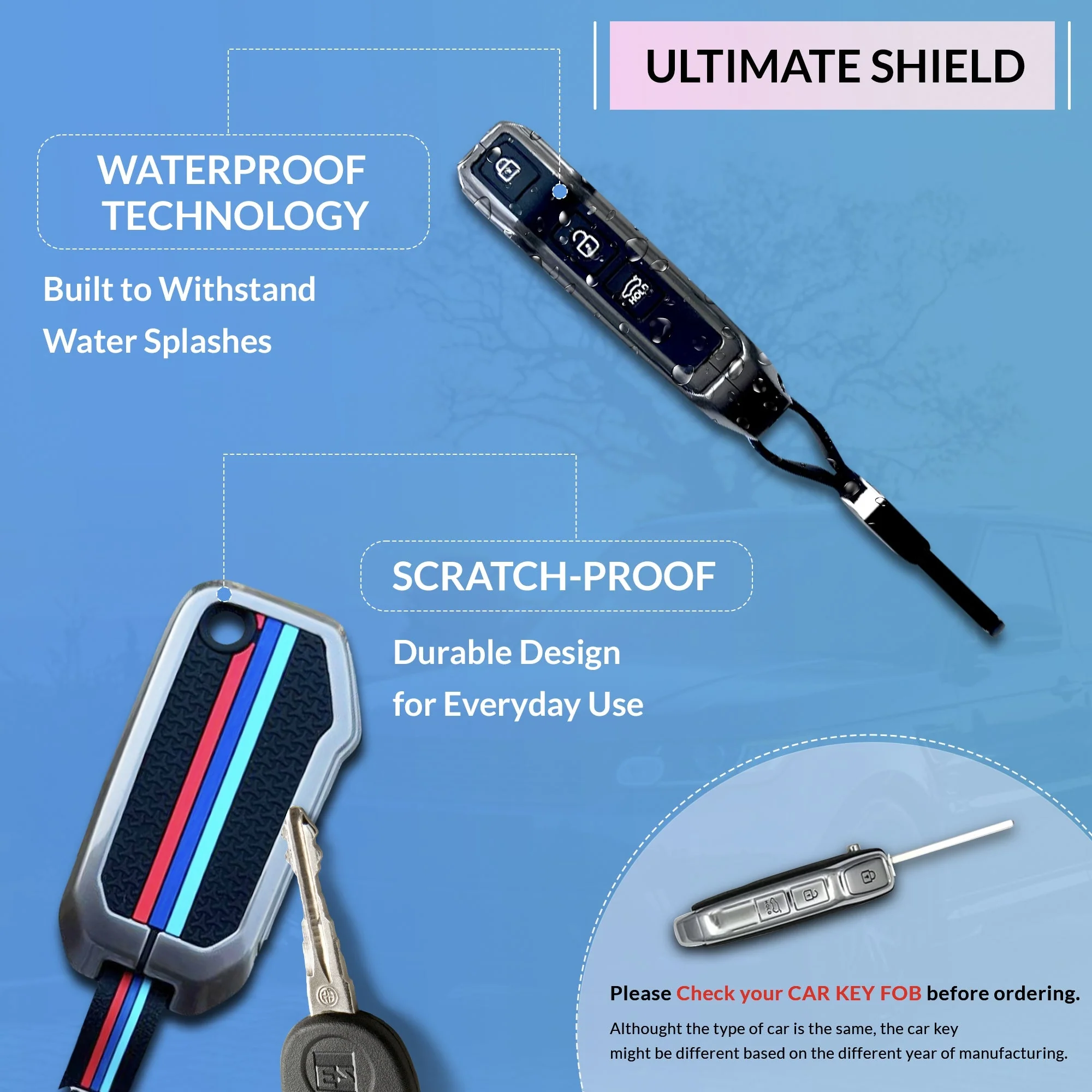 Neodrift 'KeyShield' Key Cover for Kia Seltos - Image 8