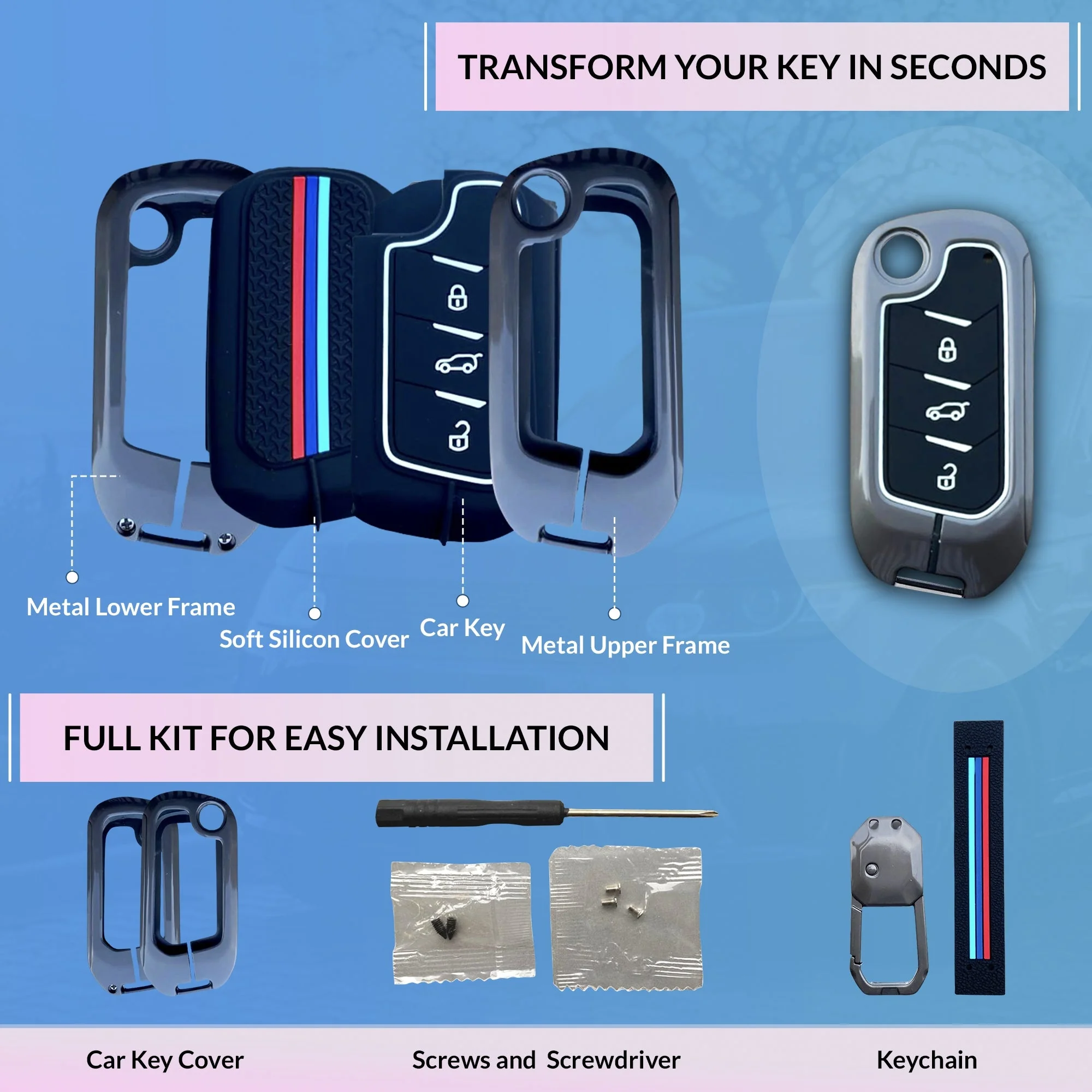 Neodrift 'KeyShield' Key Cover for Mahindra Thar - Image 6