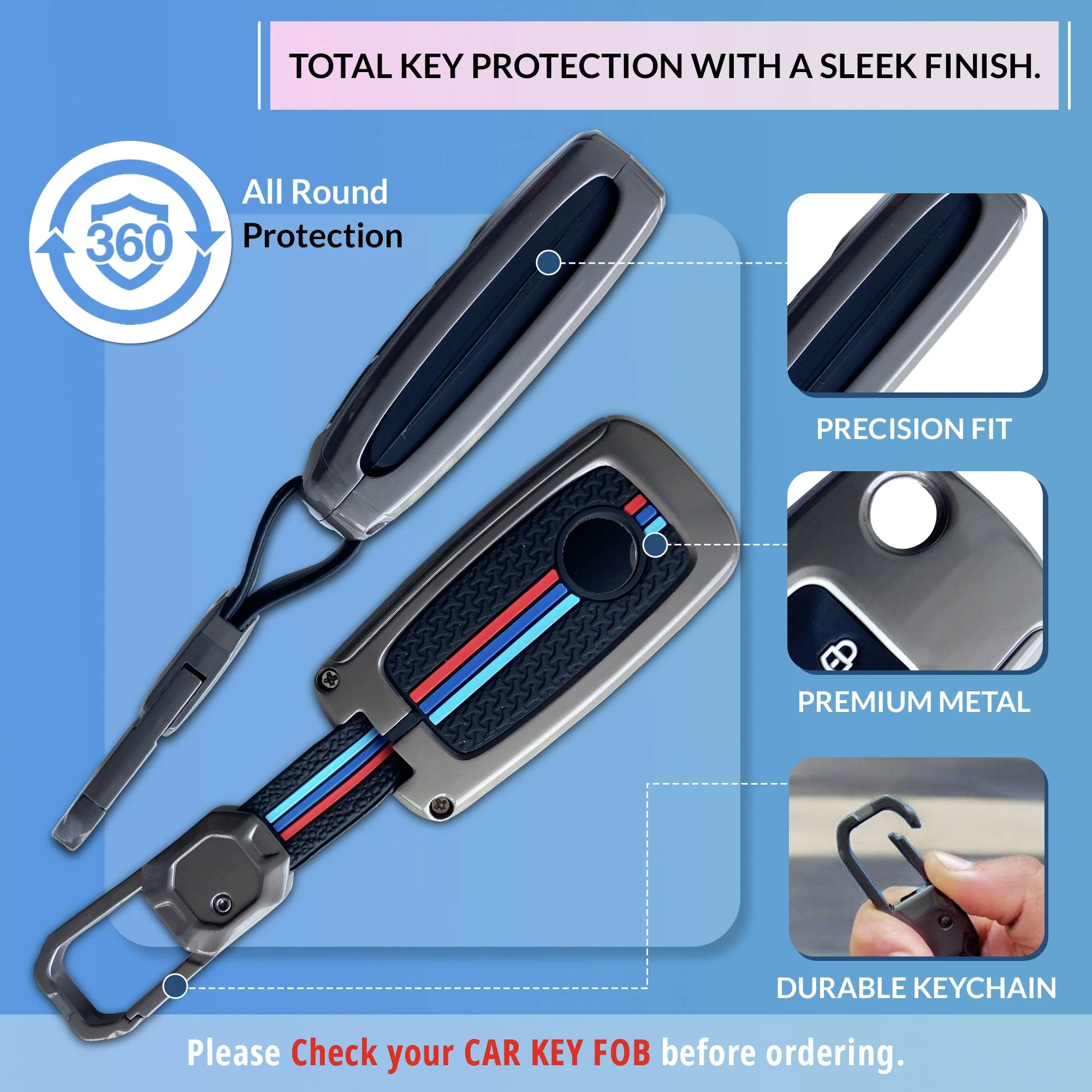 Neodrift 'KeyShield' Key Cover for Skoda Laura - Image 2