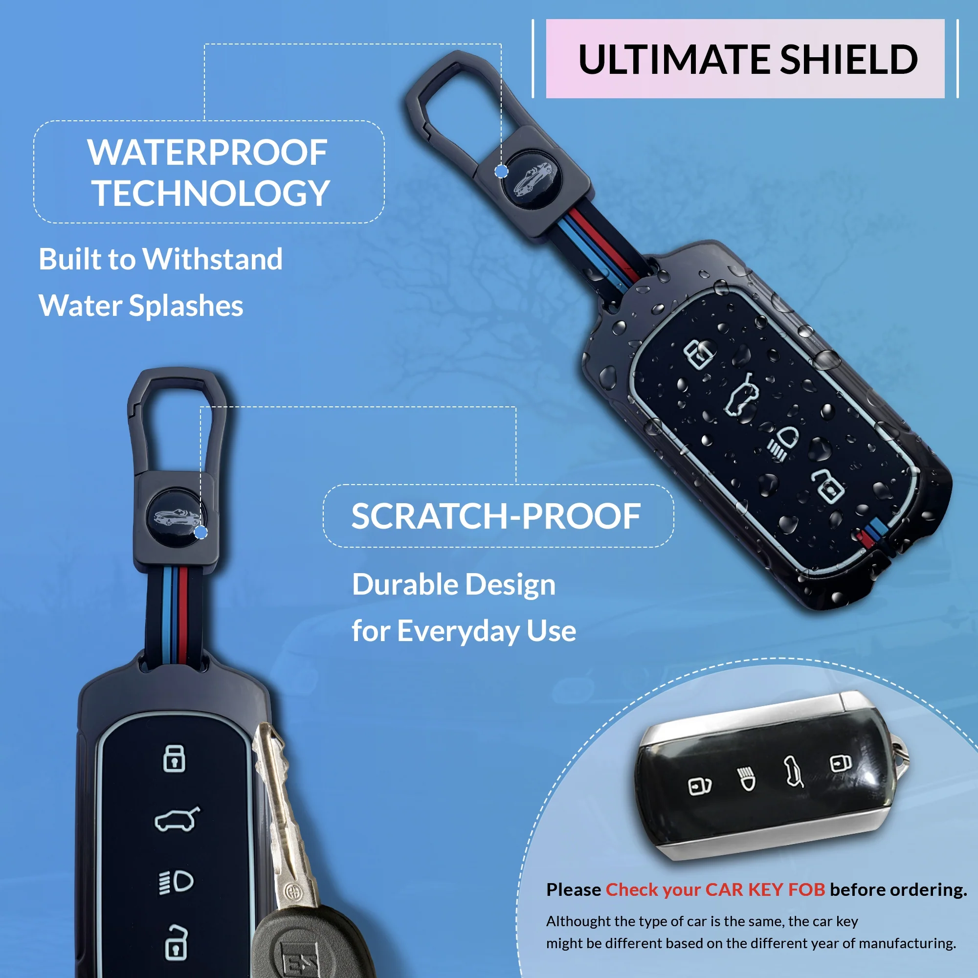 Neodrift 'KeyShield' Key Cover for Tata Curvv - Image 3