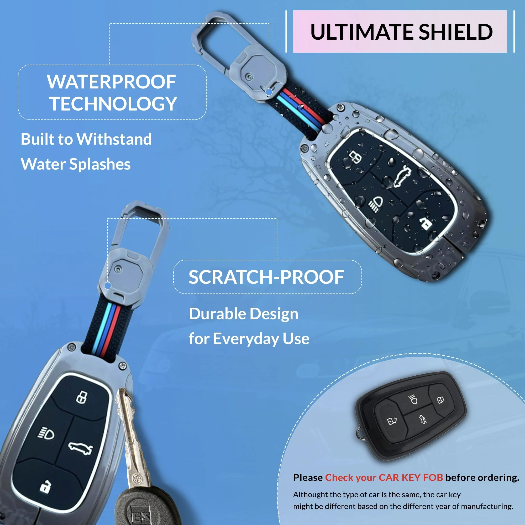 Neodrift 'KeyShield' Key Cover for Tata Tigor - Image 3