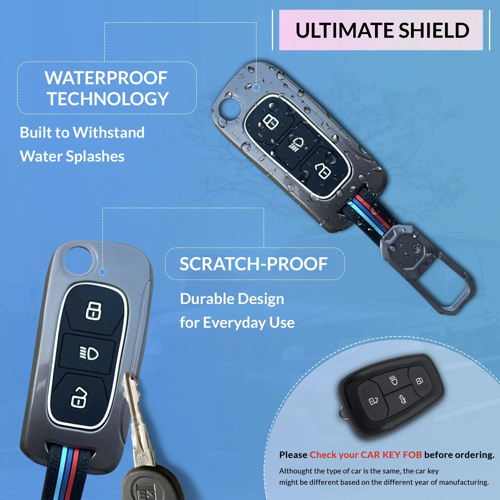 Neodrift 'KeyShield' Key Cover for Tata Tigor - Image 9