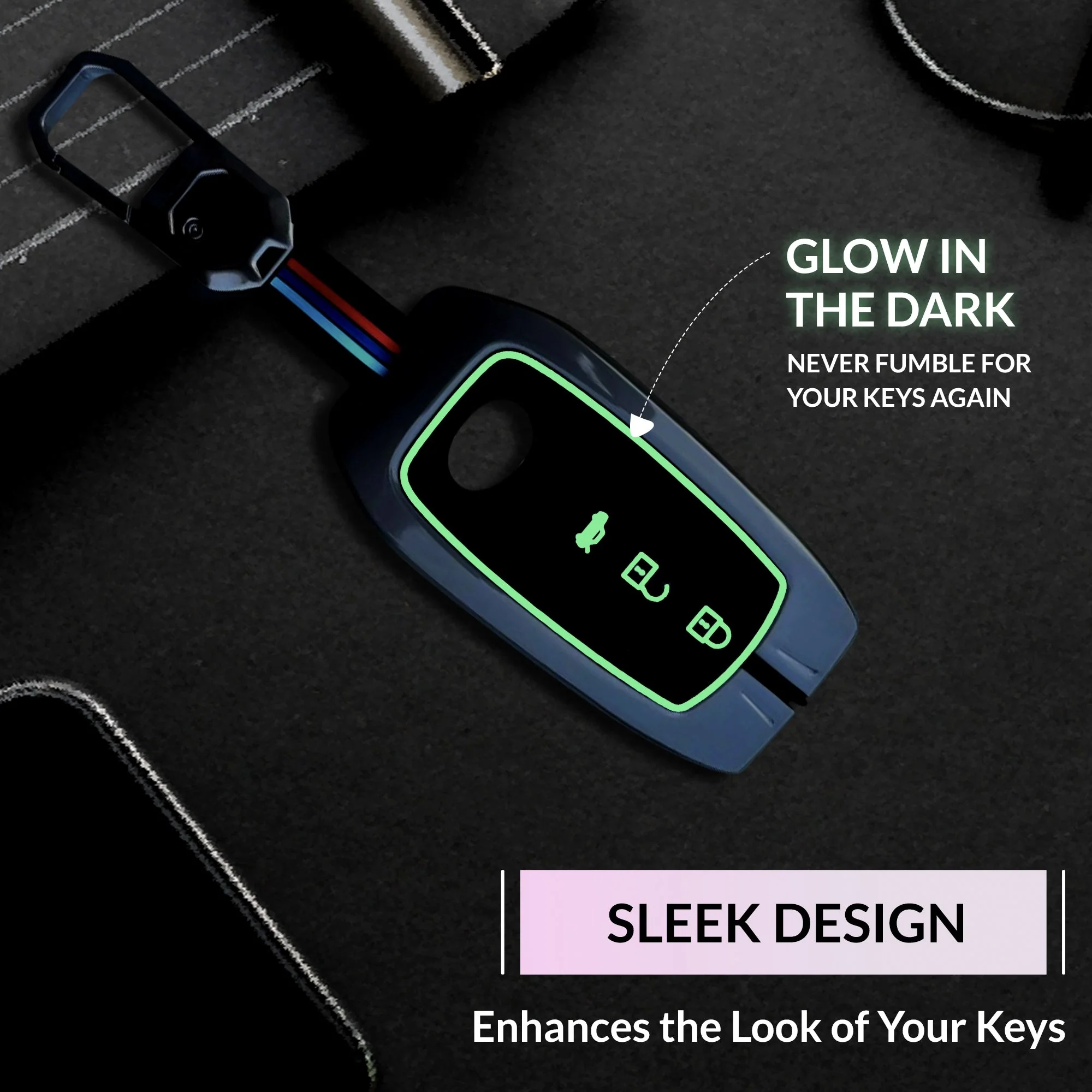 Neodrift 'KeyShield' Key Cover for Toyota Fortuner - Image 10