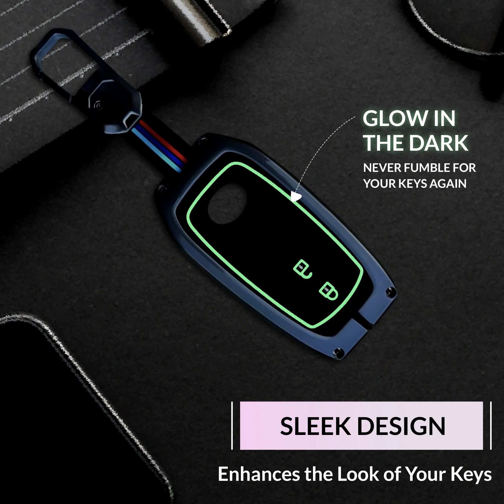 Neodrift 'KeyShield' Key Cover for Toyota Fortuner - Image 4