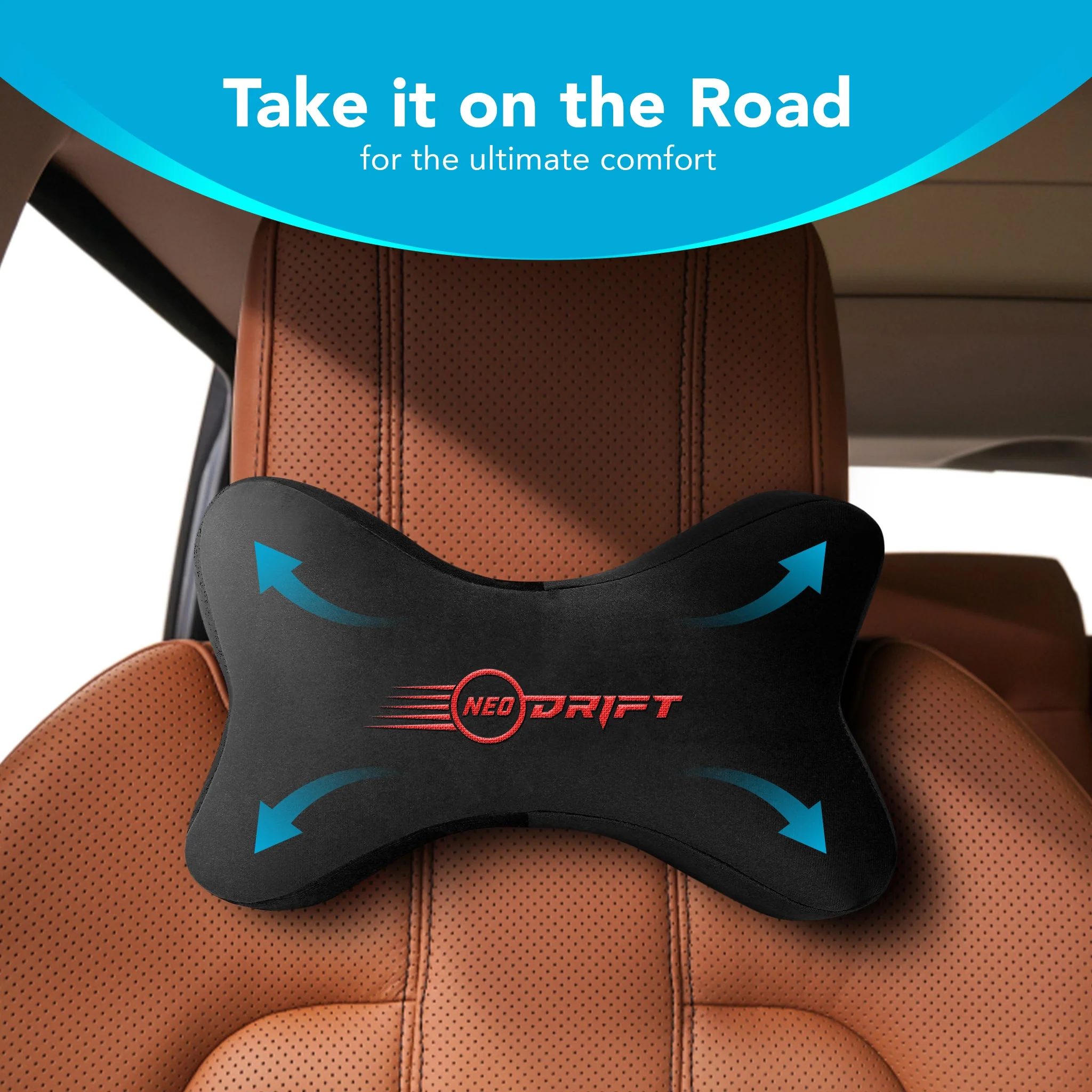 Neodrift Neck Cushions for Neck Support in Car/Office Seat - Image 102