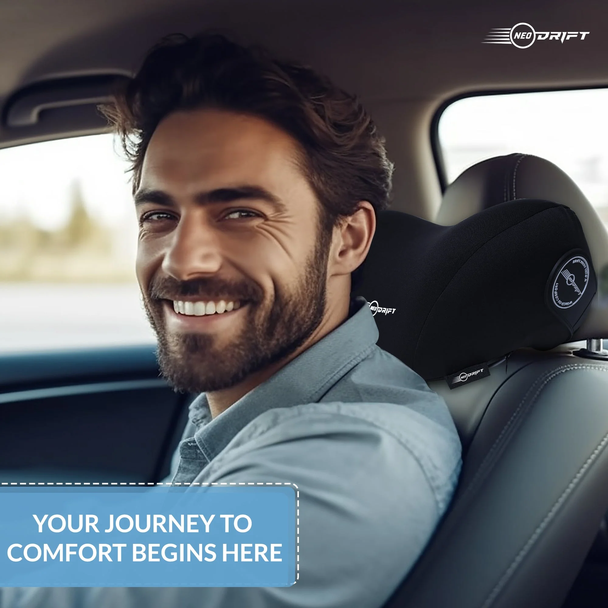 Neodrift Neck Cushions for Neck Support in Car/Office Seat - Image 11