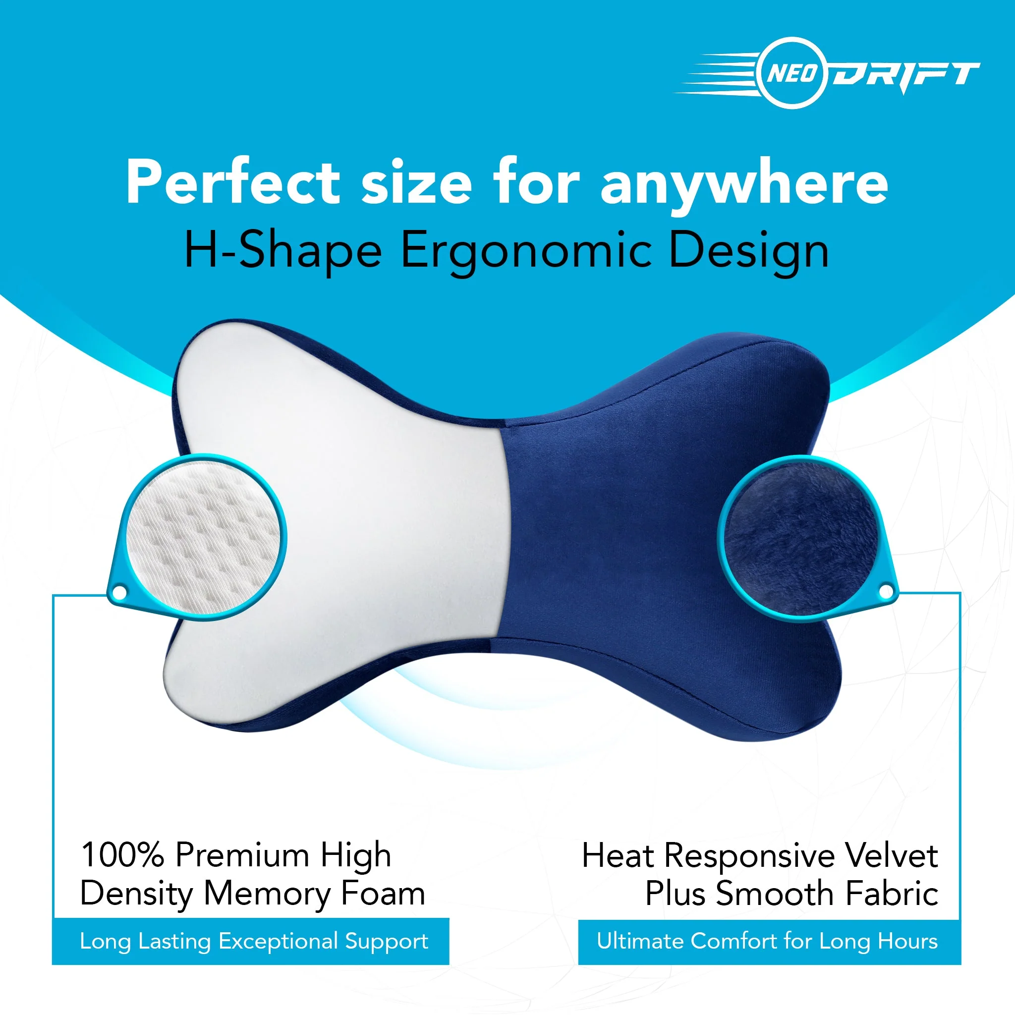 Neodrift Neck Cushions for Neck Support in Car/Office Seat - Image 111