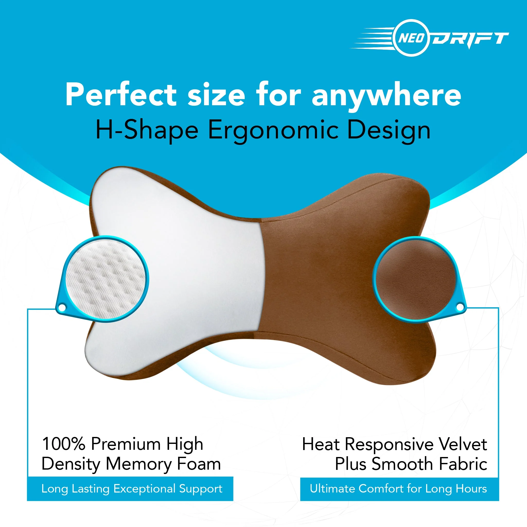 Neodrift Neck Cushions for Neck Support in Car/Office Seat - Image 117