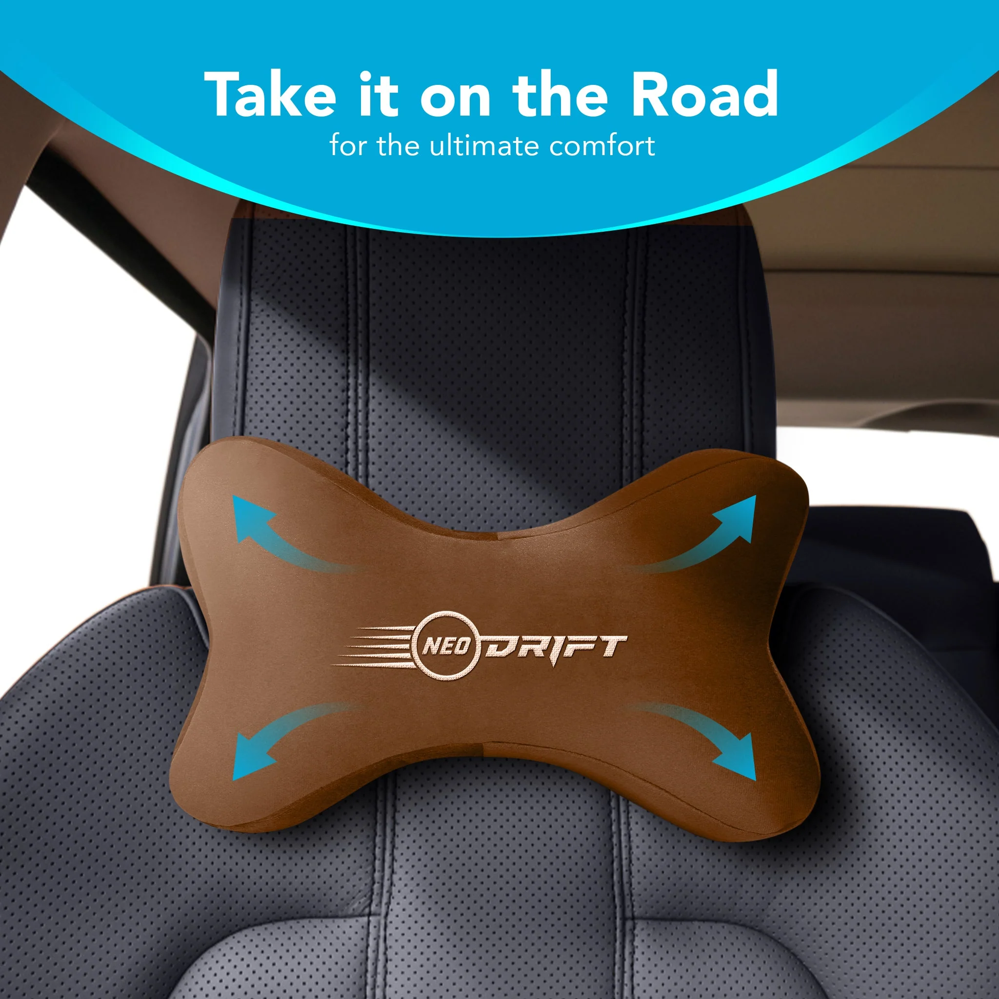Neodrift Neck Cushions for Neck Support in Car/Office Seat - Image 120