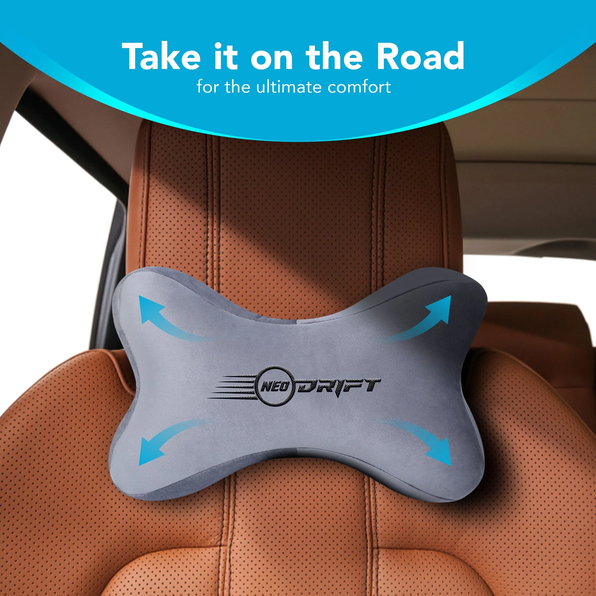 Neodrift Neck Cushions for Neck Support in Car/Office Seat - Image 132