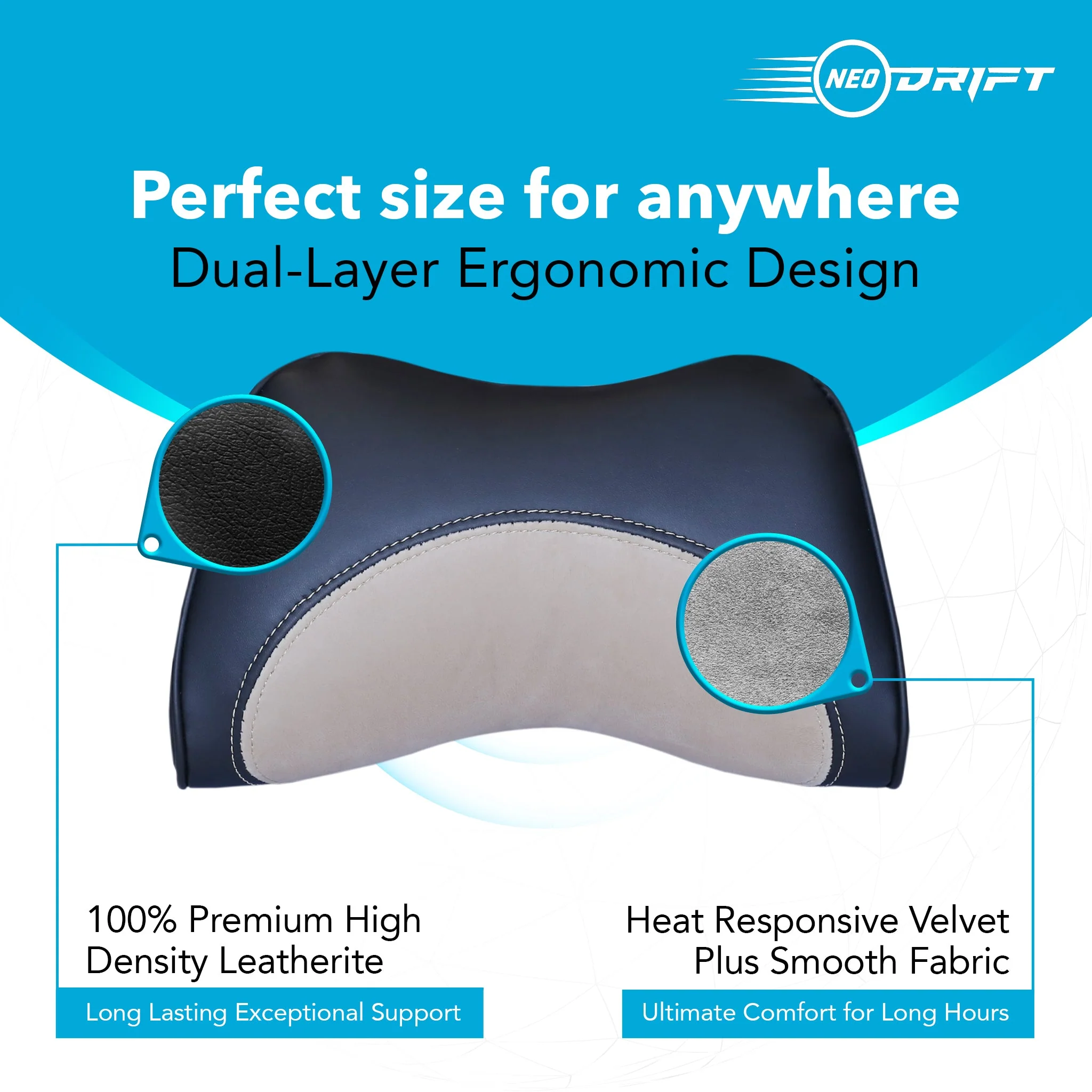 Neodrift Neck Cushions for Neck Support in Car/Office Seat - Image 136