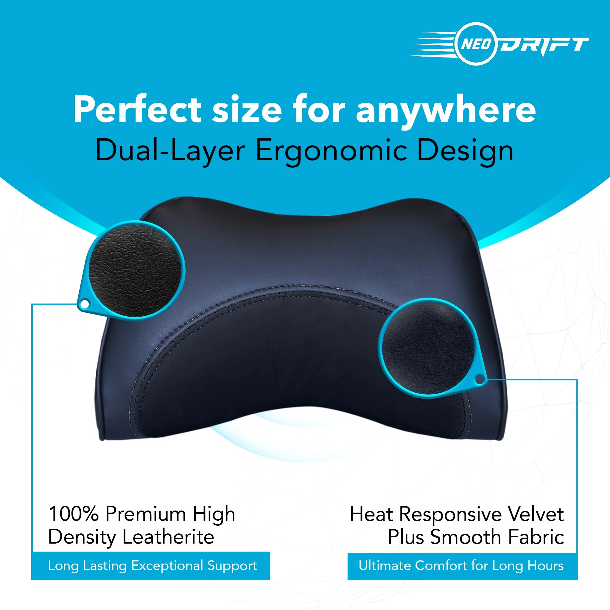 Neodrift Neck Cushions for Neck Support in Car/Office Seat - Image 143