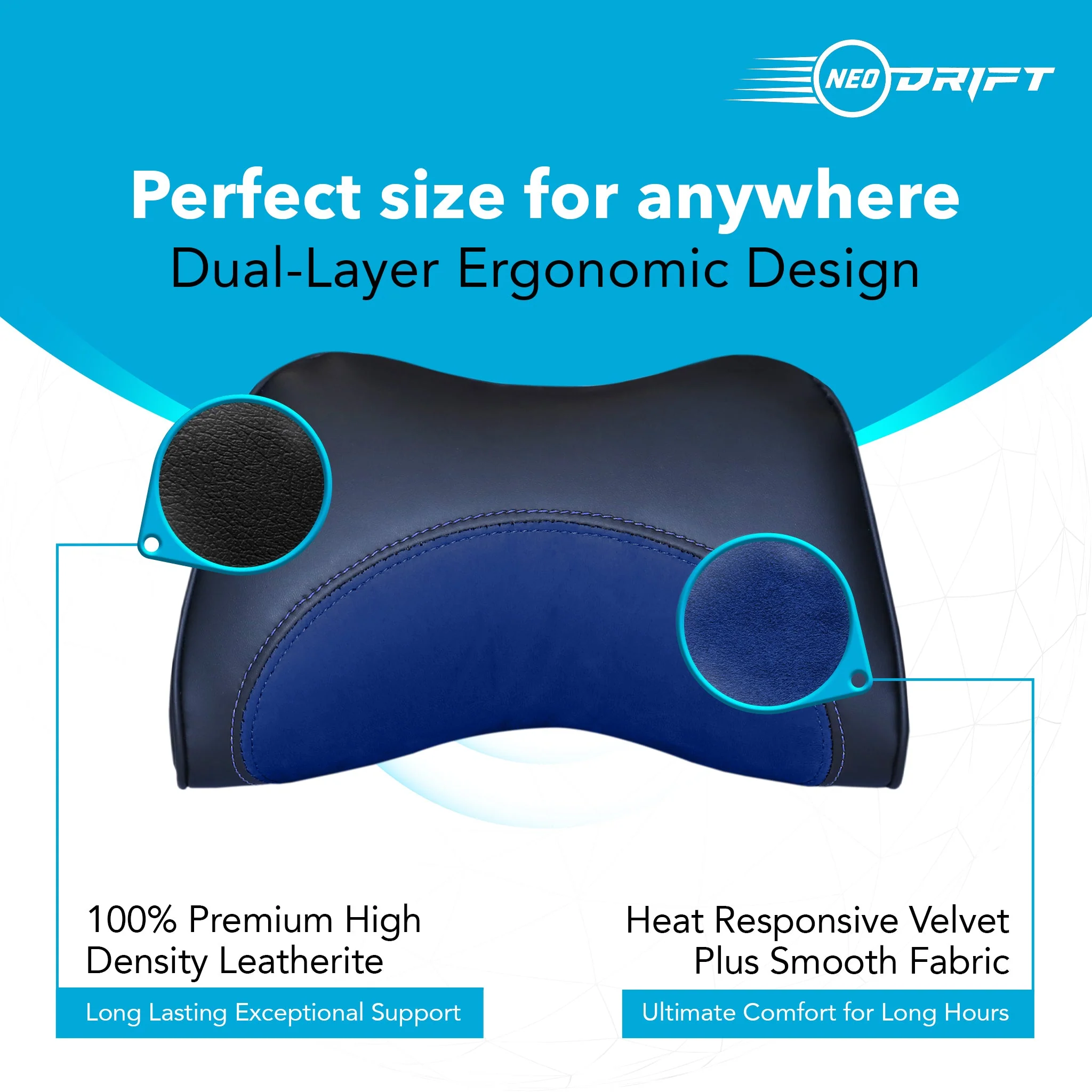 Neodrift Neck Cushions for Neck Support in Car/Office Seat - Image 150