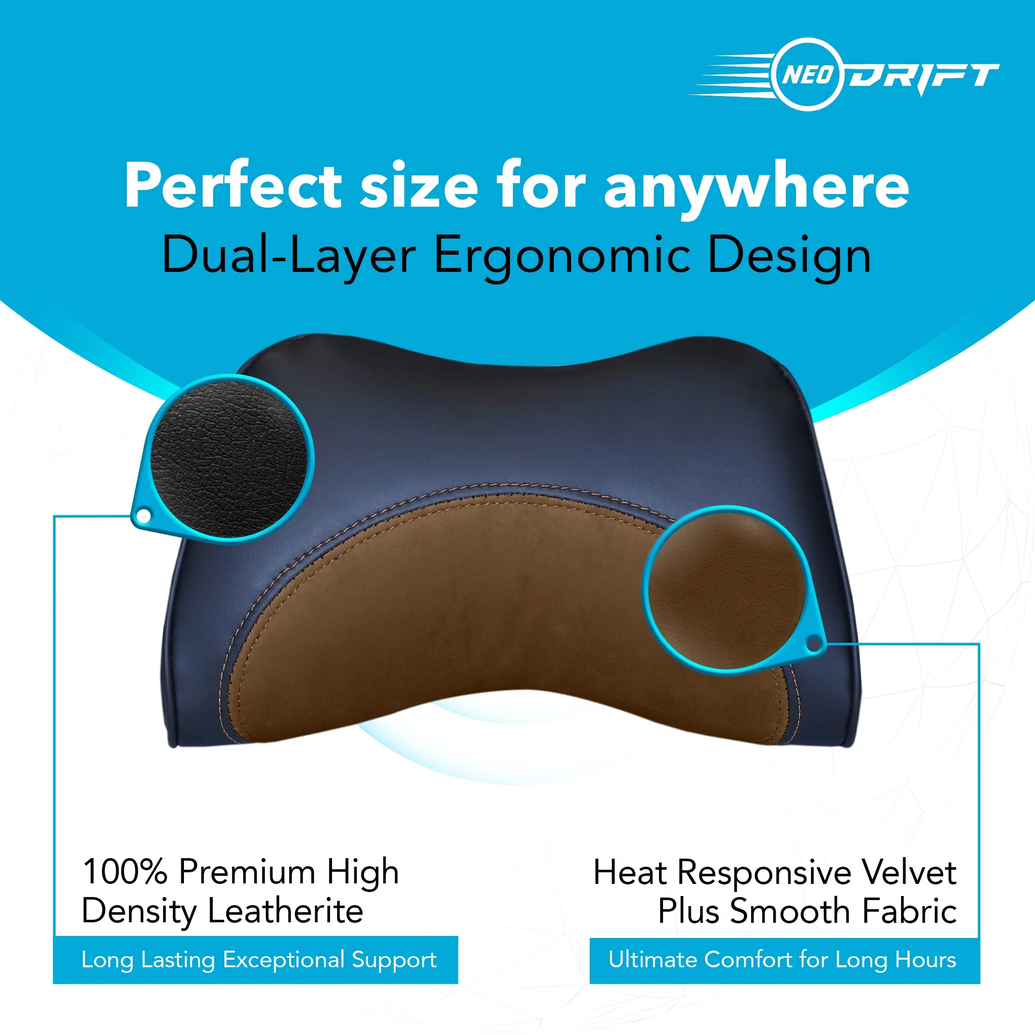 Neodrift Neck Cushions for Neck Support in Car/Office Seat - Image 157