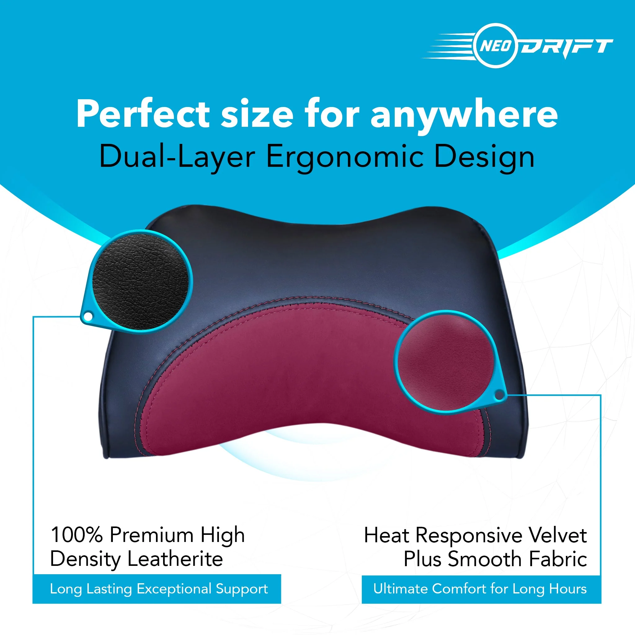Neodrift Neck Cushions for Neck Support in Car/Office Seat - Image 164