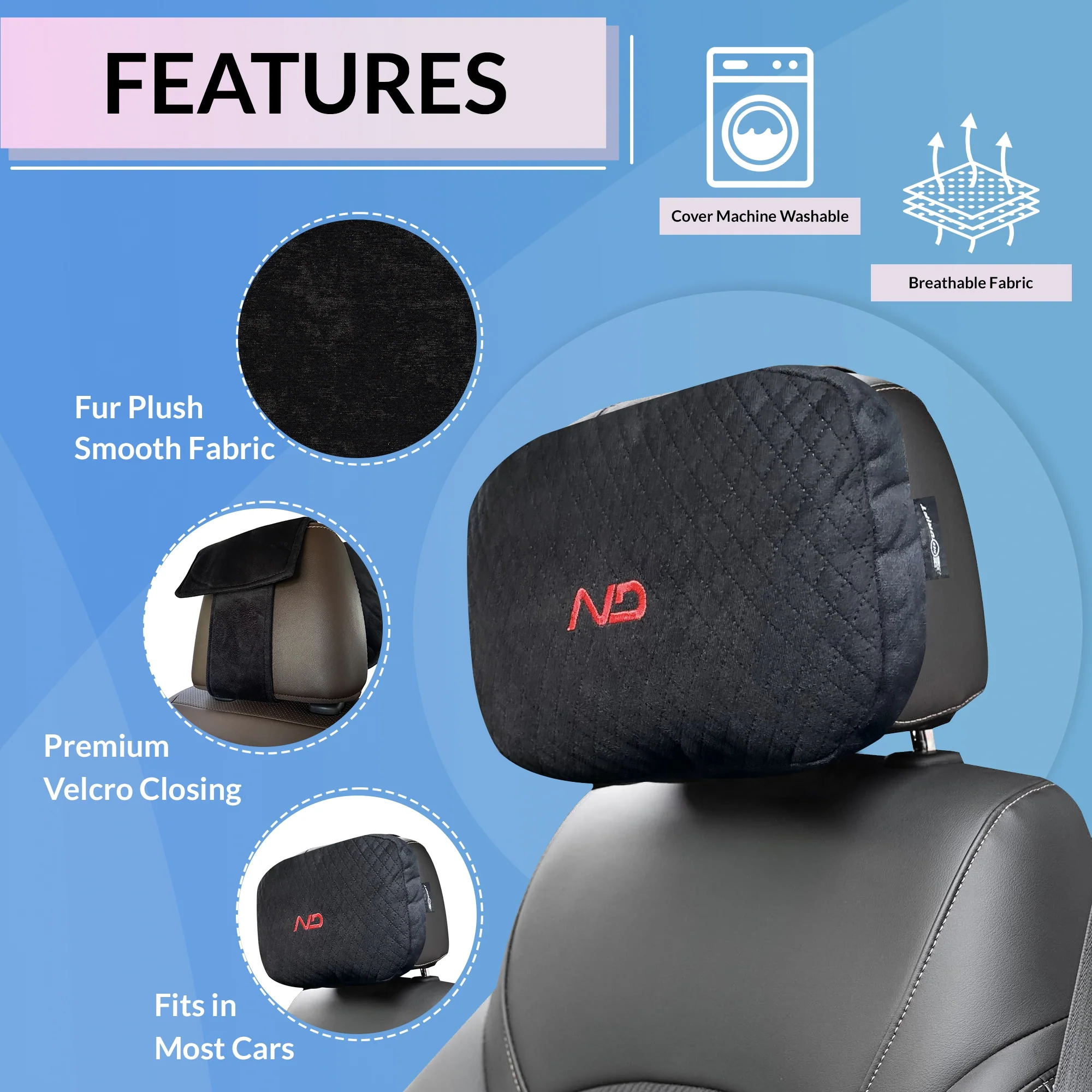 Neodrift Neck Cushions for Neck Support in Car/Office Seat - Image 177