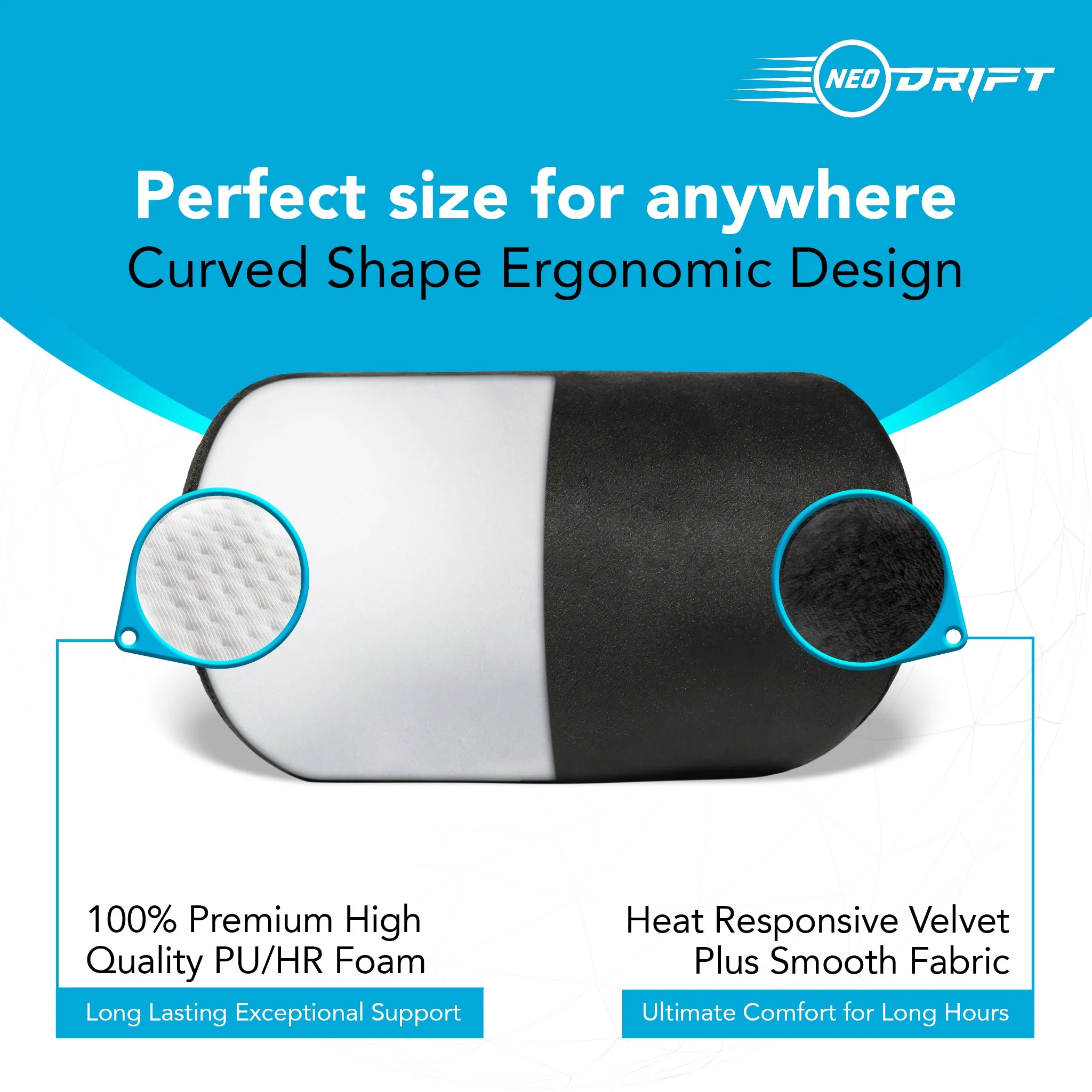 Neodrift Neck Cushions for Neck Support in Car/Office Seat - Image 52